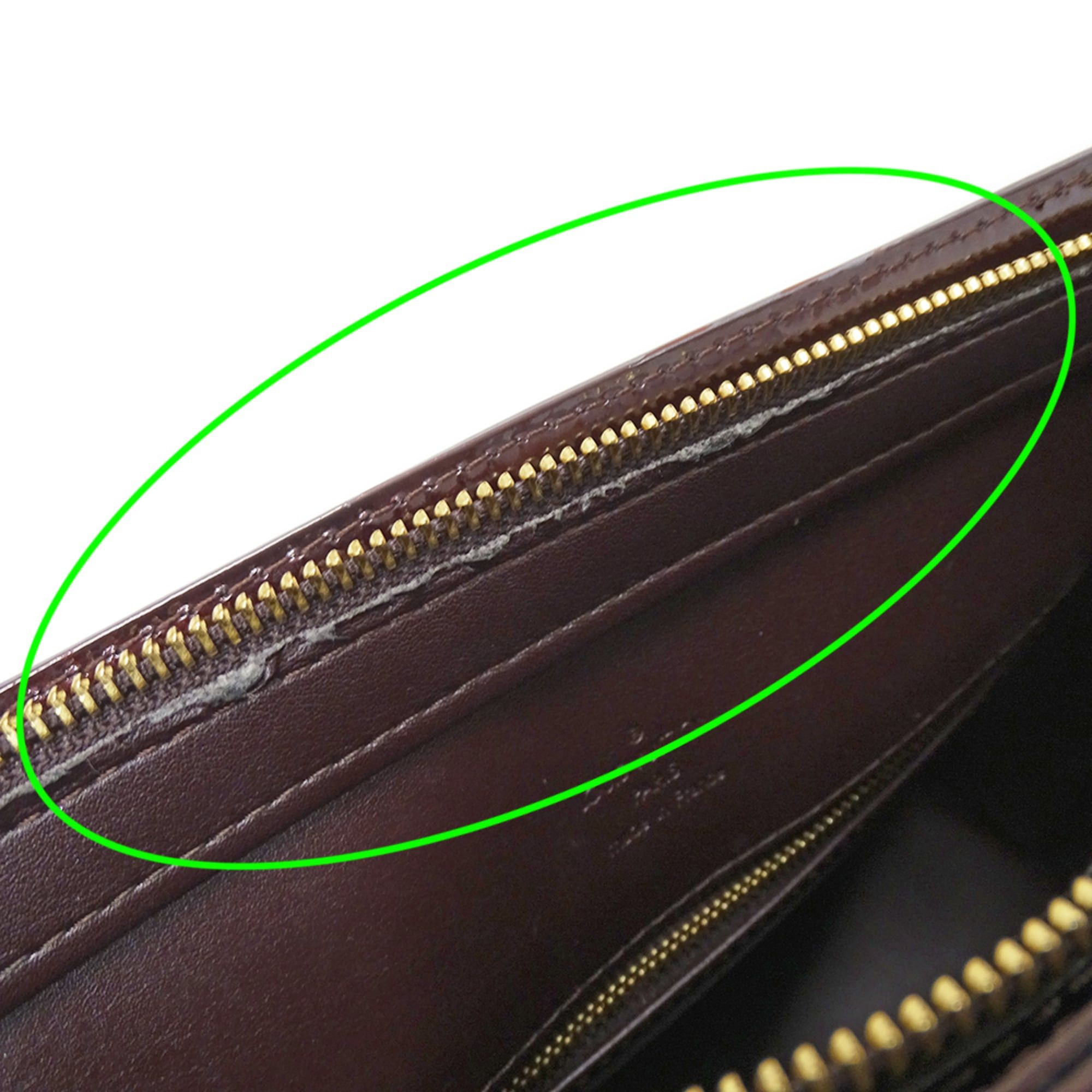 Louis Vuitton Louis Vuitton handbag, Monogram Vernis, women's brand tote bag, Houston, Amarante, M91999, purple. Size ONE SIZE - 9 Thumbnail