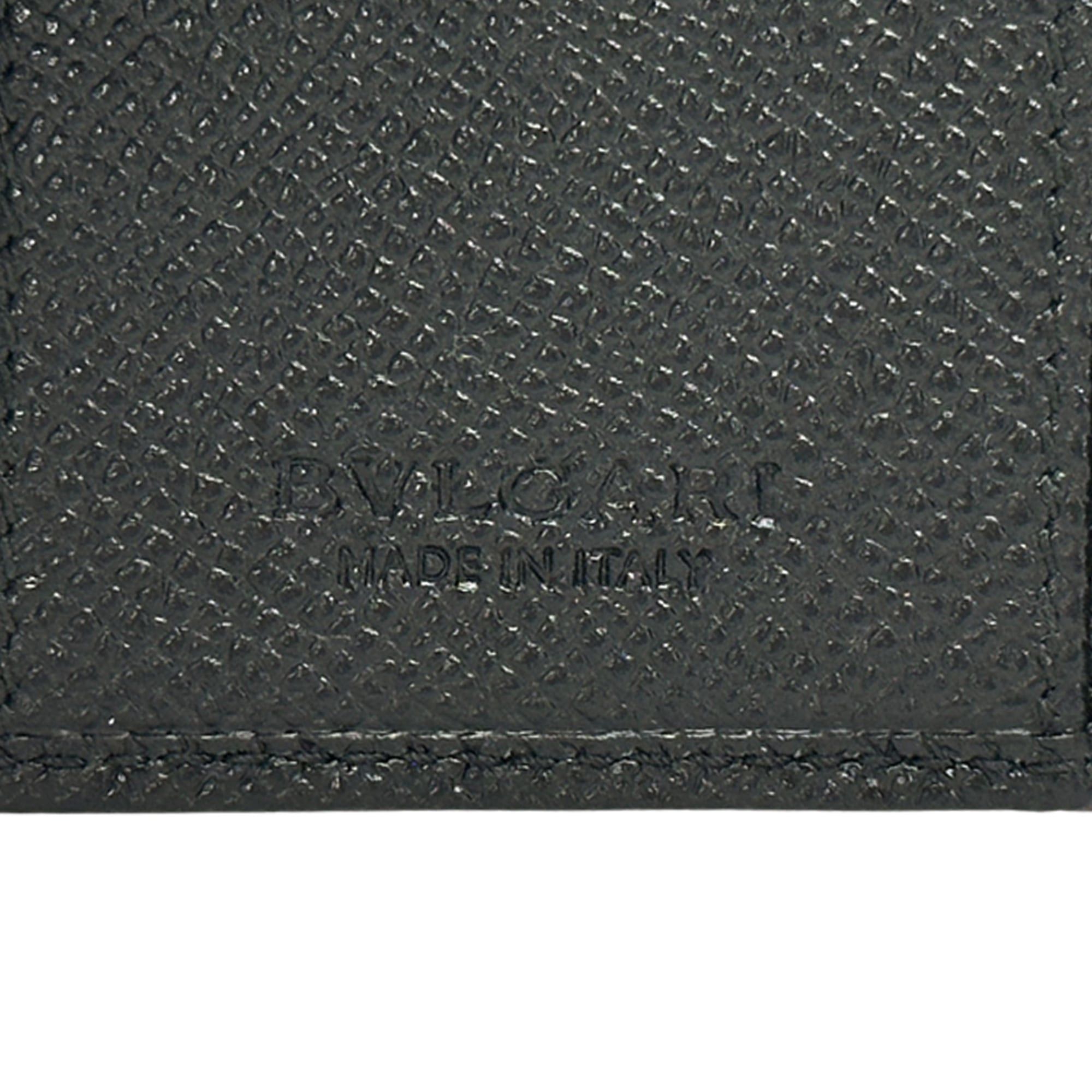 Bvlgari BVLGARI Key Case for Women and Men - Brand Name Leather Black 6-Hook Compact Size ONE SIZE - 6 Thumbnail