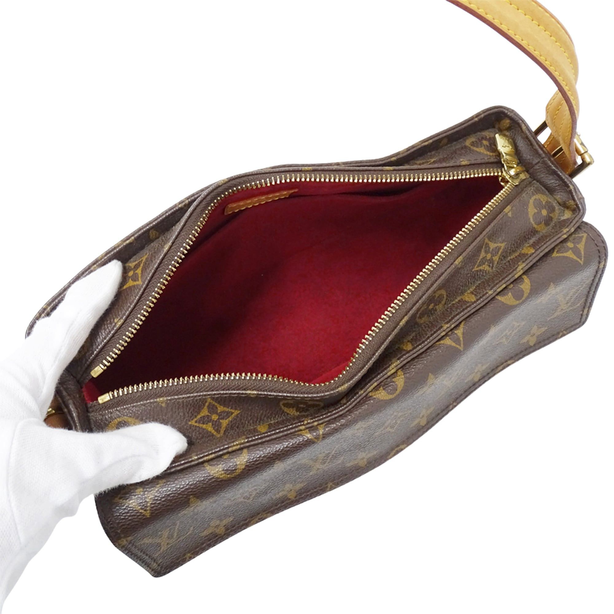 Louis Vuitton Louis Vuitton handbag, Monogram, women's brand shoulder bag, Viva Cite MM M51164, brown, one-shoulder, bag. Size ONE SIZE - 5 Thumbnail