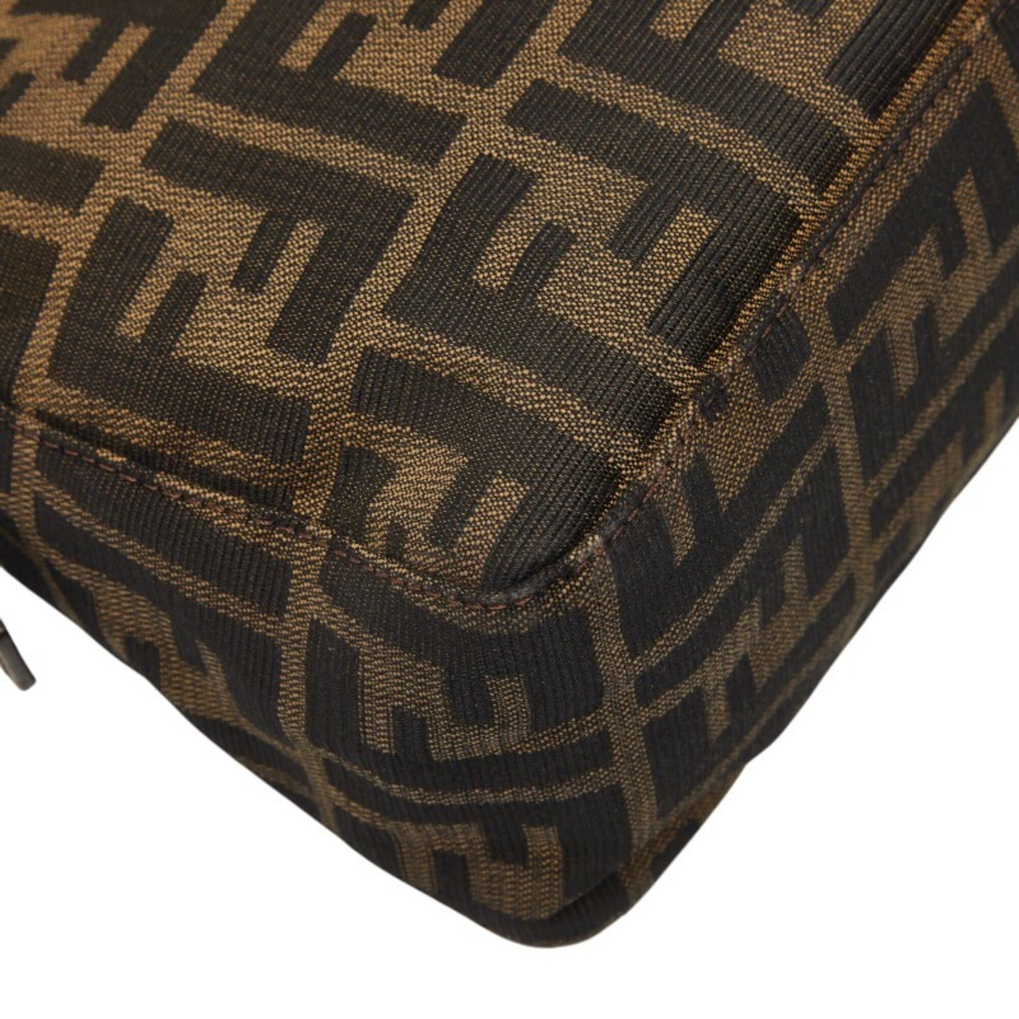 Fendi Fendi Zucca One-Shoulder Bag 26566 Brown Canvas Leather Women's FENDI Size ONE SIZE - 7 Thumbnail