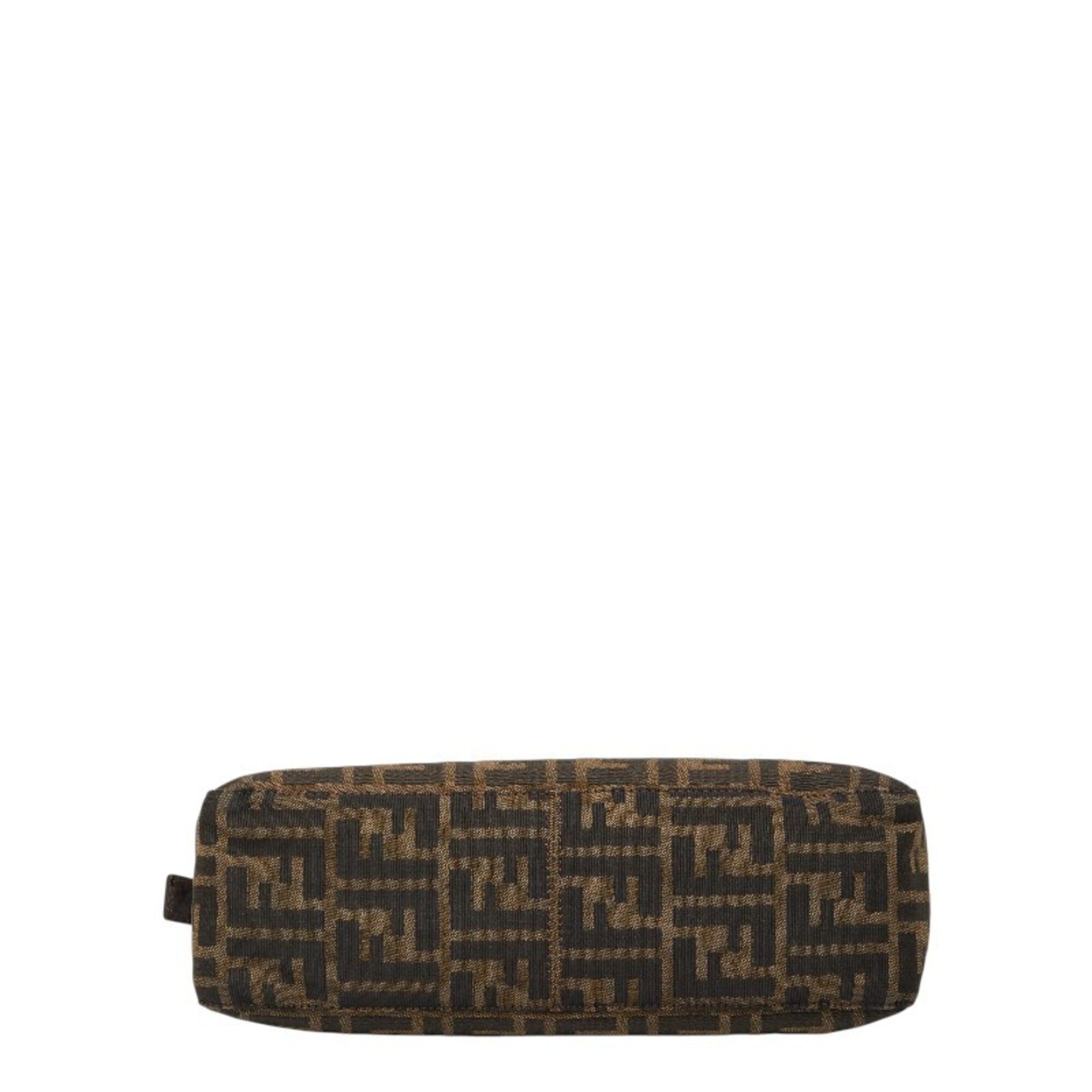 Fendi Fendi Zucca One-Shoulder Bag 26566 Brown Canvas Leather Women's FENDI Size ONE SIZE - 3 Thumbnail