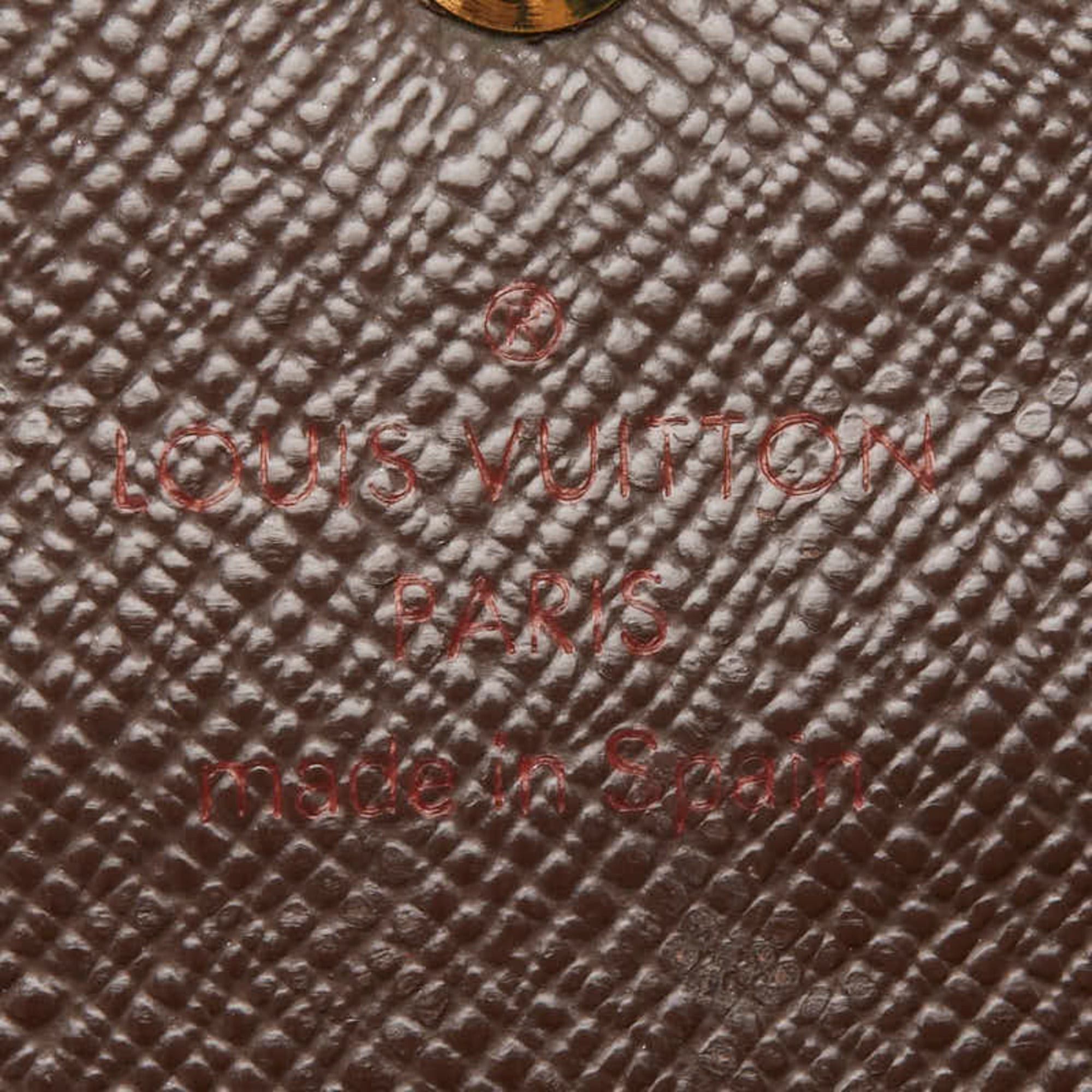Louis Vuitton Louis Vuitton Damier Portefeuille Sarah Long Wallet N61734 Brown Leather Women's LOUIS VUITTON Size ONE SIZE - 8 Thumbnail