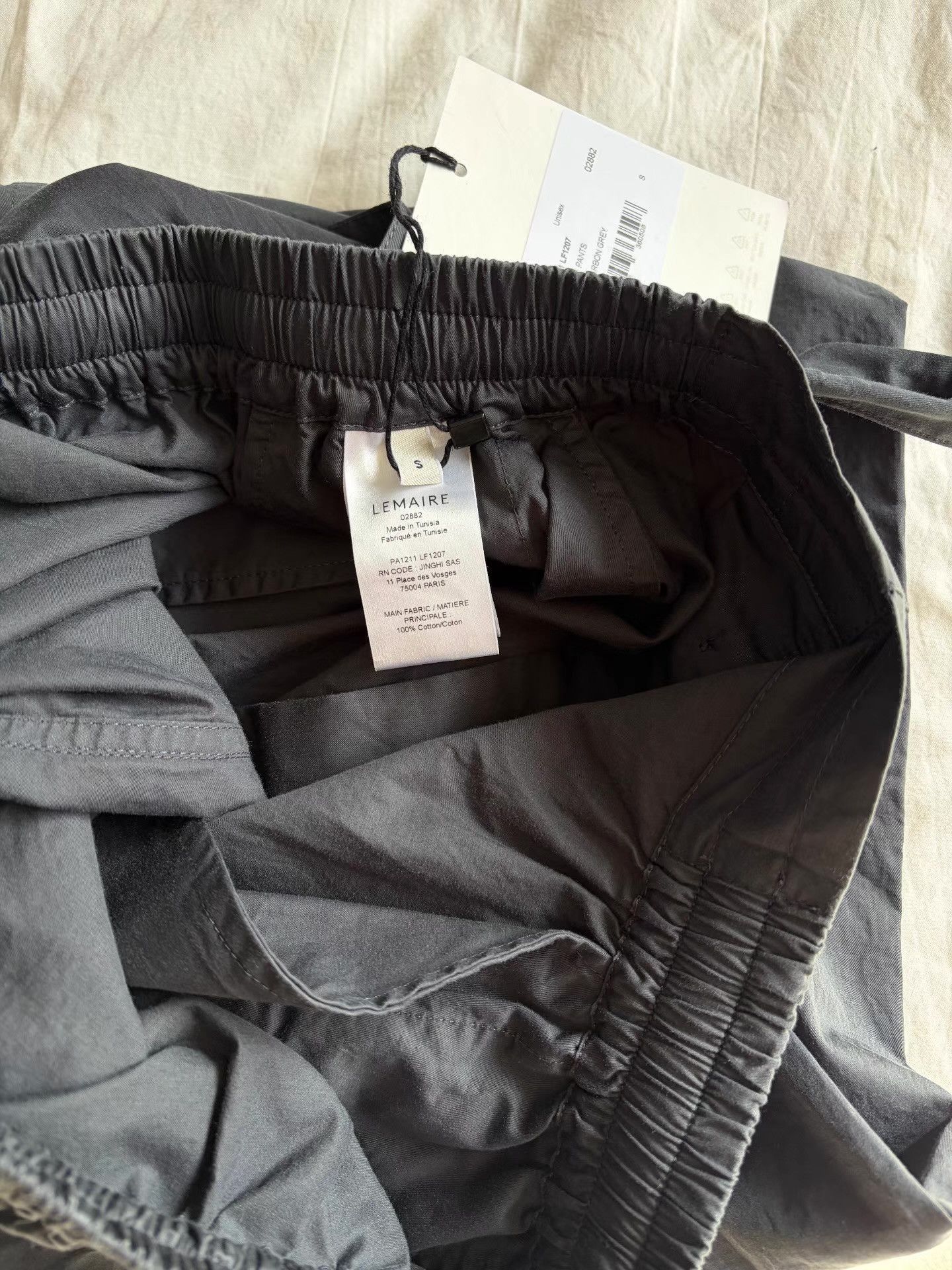 Lemaire Black Casual Loose-Fit Pants Size 32 Size US 32 / EU 48 - 5 Thumbnail