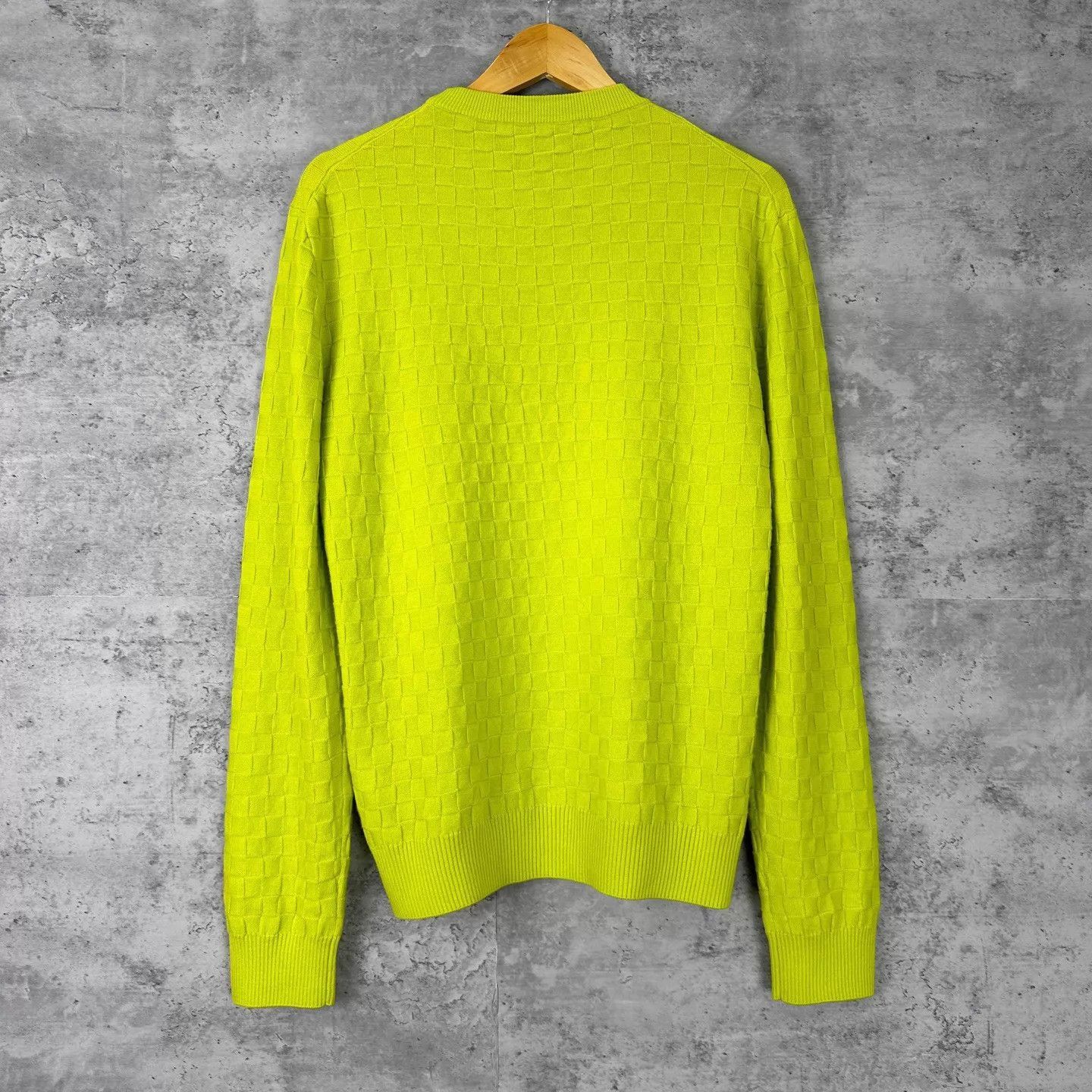 Louis Vuitton Bright Checkered Long Sleeve Sweater Size US M / EU 48-50 / 2 - 2 Thumbnail