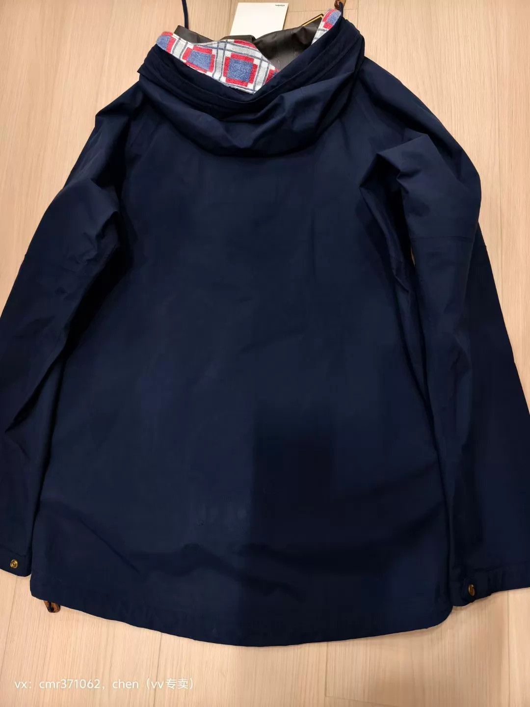 Visvim Blue Hooded GORE-TEX Raincoat - Size S Size US S / EU 44-46 / 1 - 7 Thumbnail