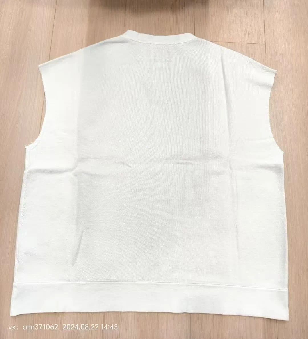 Visvim White Sleeveless Casual Top Size US XL / EU 56 / 4 - 6 Thumbnail