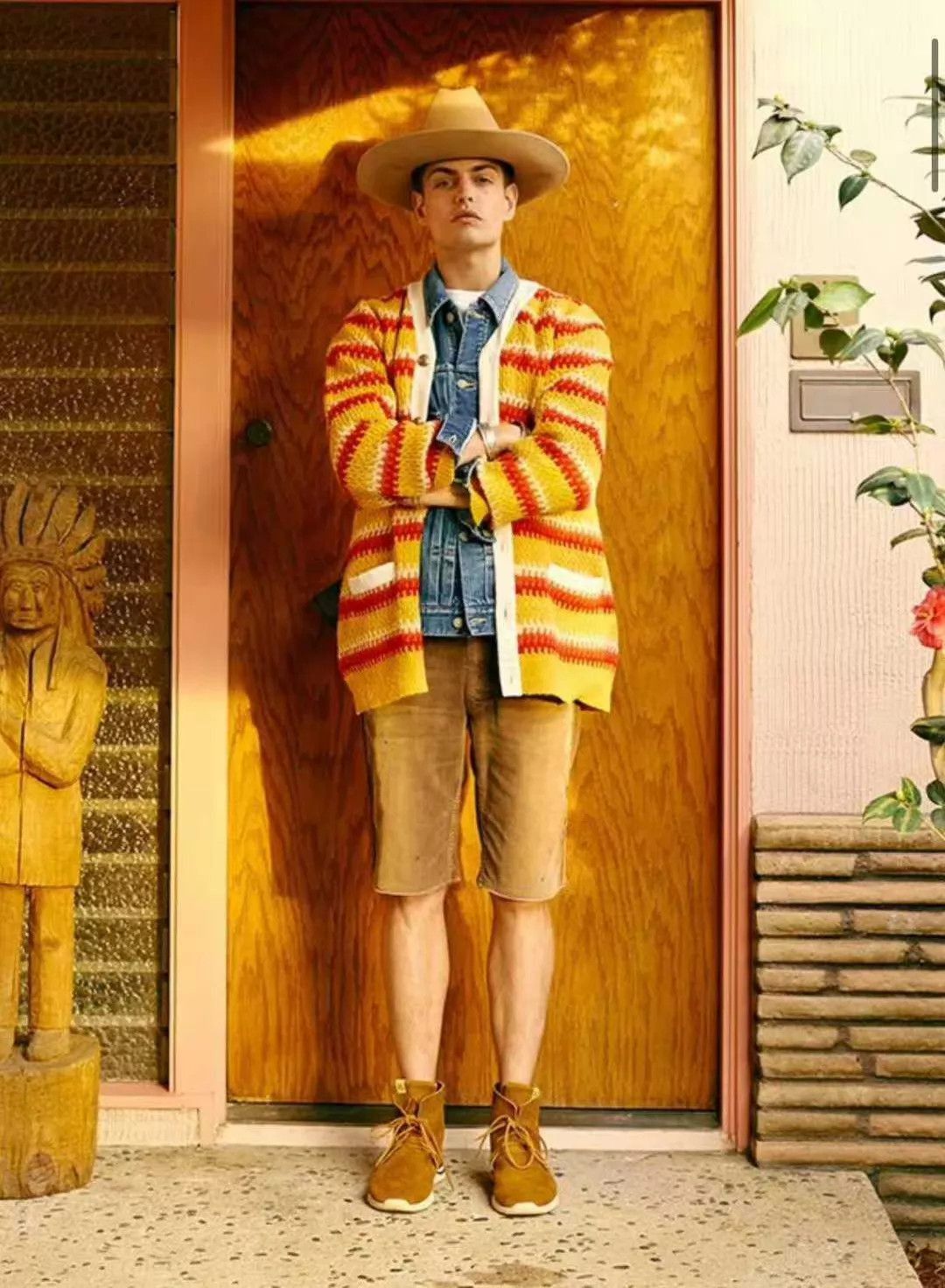 Visvim Brown Corduroy Shorts with Paint Splatters Size 30 Size US 30 / EU 46 - 7 Thumbnail