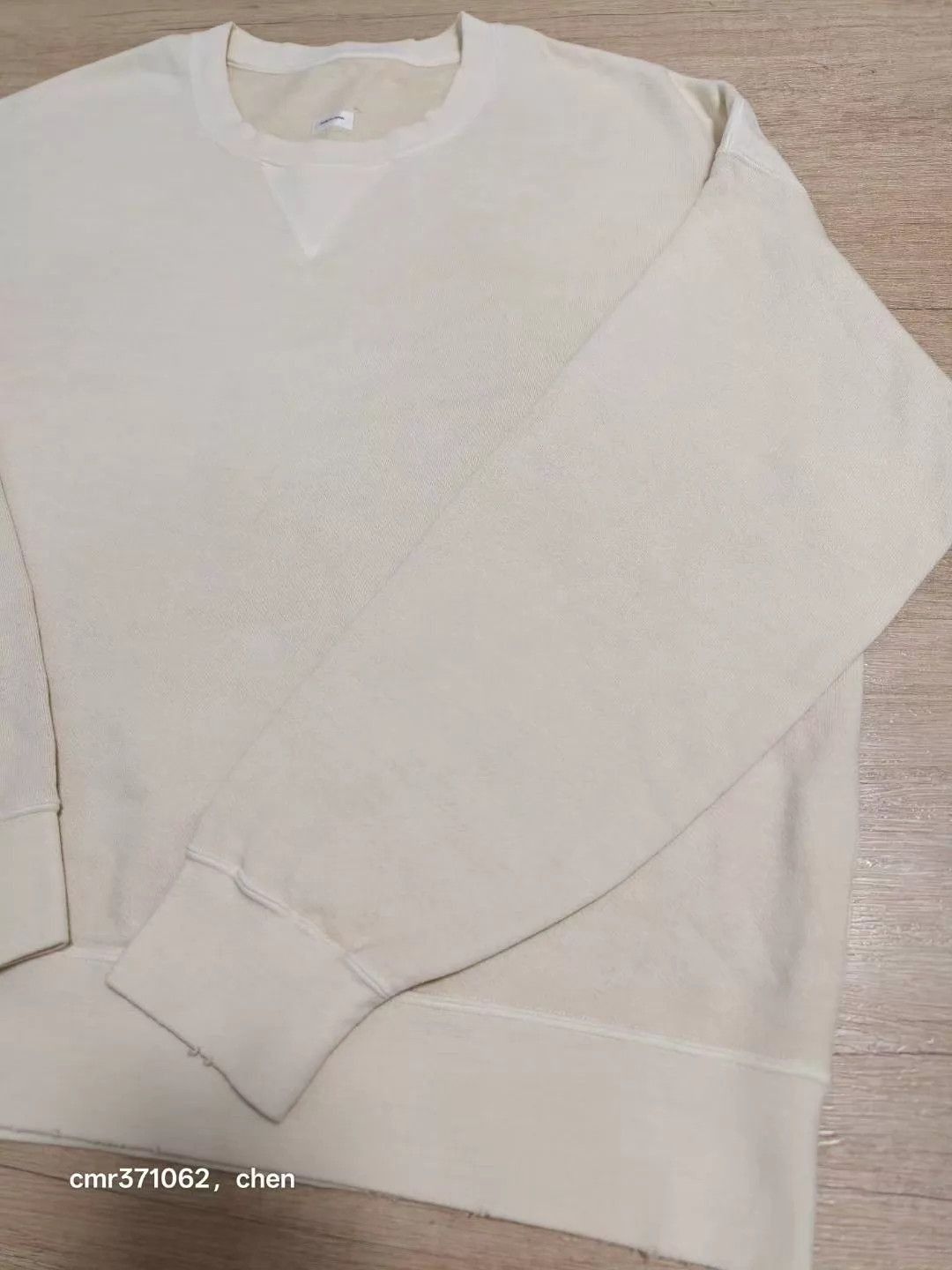 Visvim Beige Long Sleeve Crewneck Sweatshirt L Size US L / EU 52-54 / 3 - 4 Thumbnail