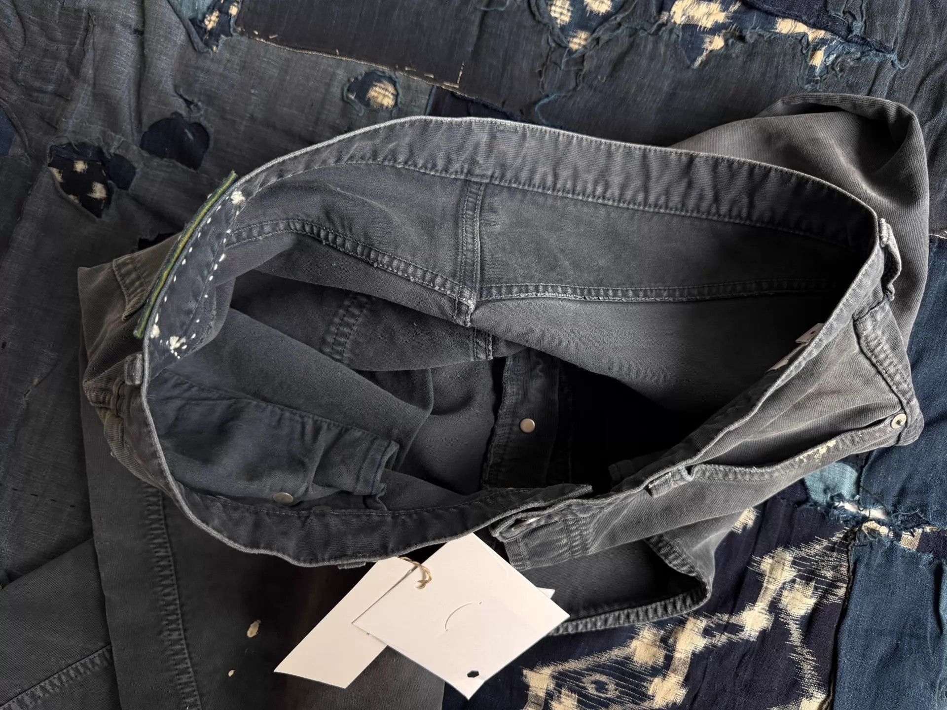 Visvim Blue Denim Pants with Distressed Details Size US 34 / EU 50 - 8 Thumbnail