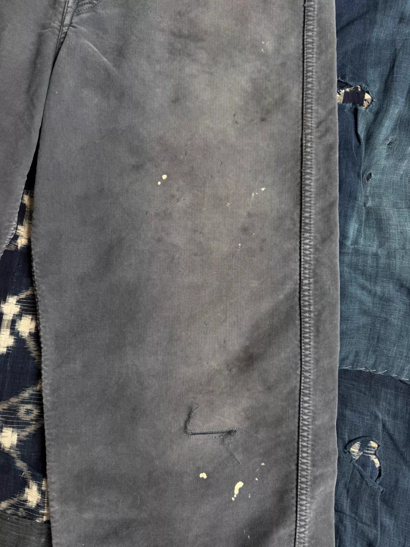 Visvim Blue Denim Pants with Distressed Details Size US 34 / EU 50 - 5 Thumbnail