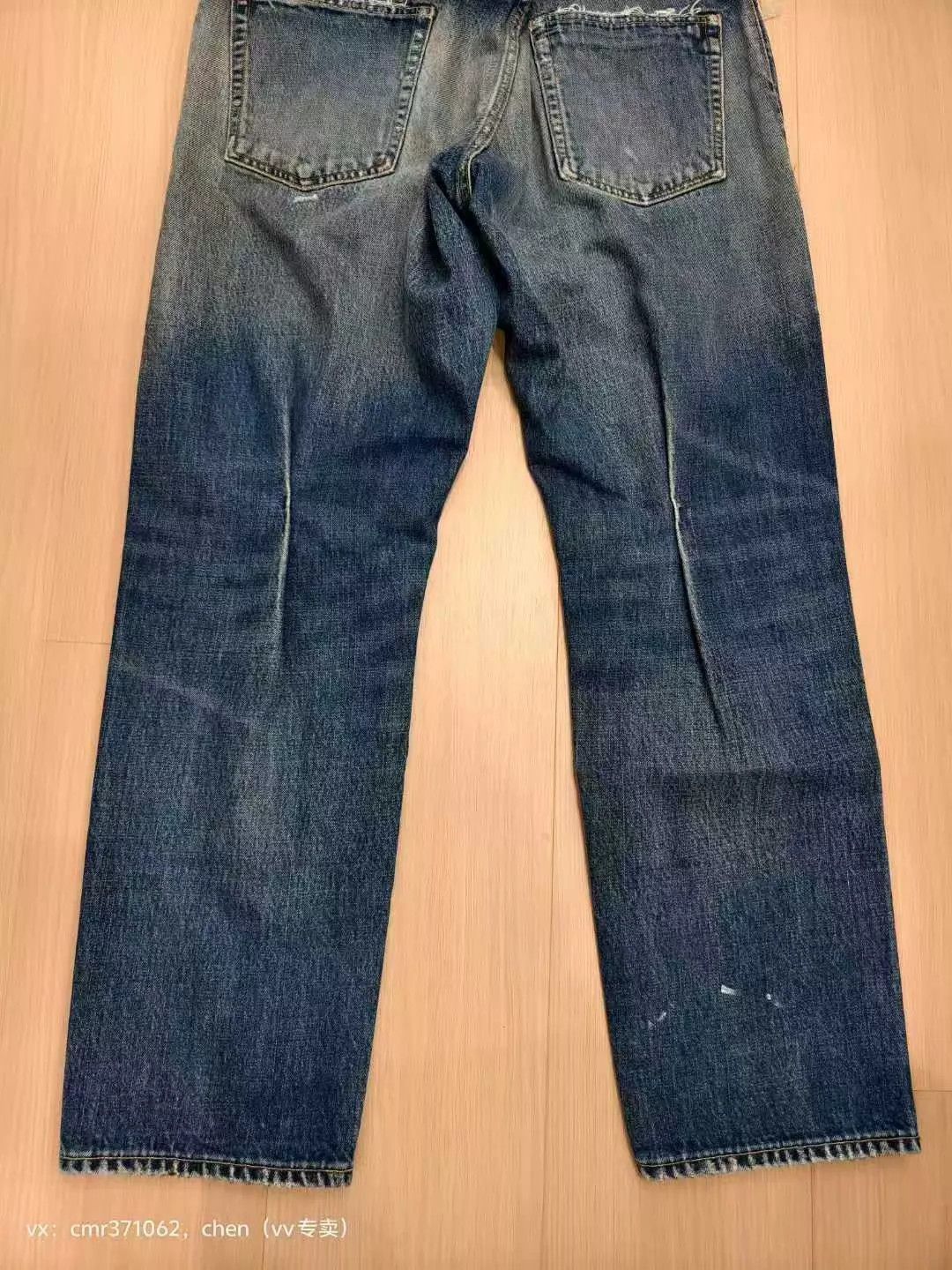 Visvim Blue Distressed Denim Jeans Size 34 Size US 34 / EU 50 - 6 Thumbnail