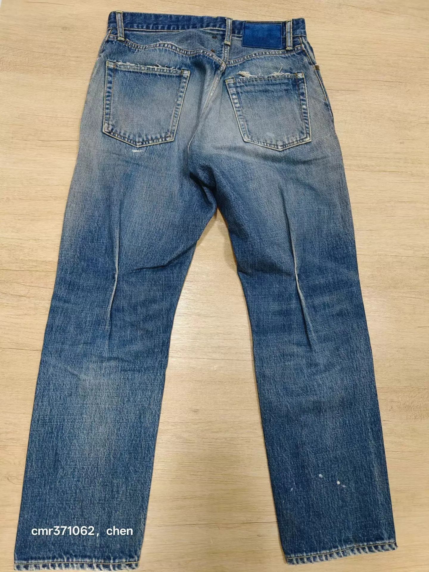 Visvim Blue Distressed Denim Jeans Size 30 Size US 30 / EU 46 - 7 Thumbnail