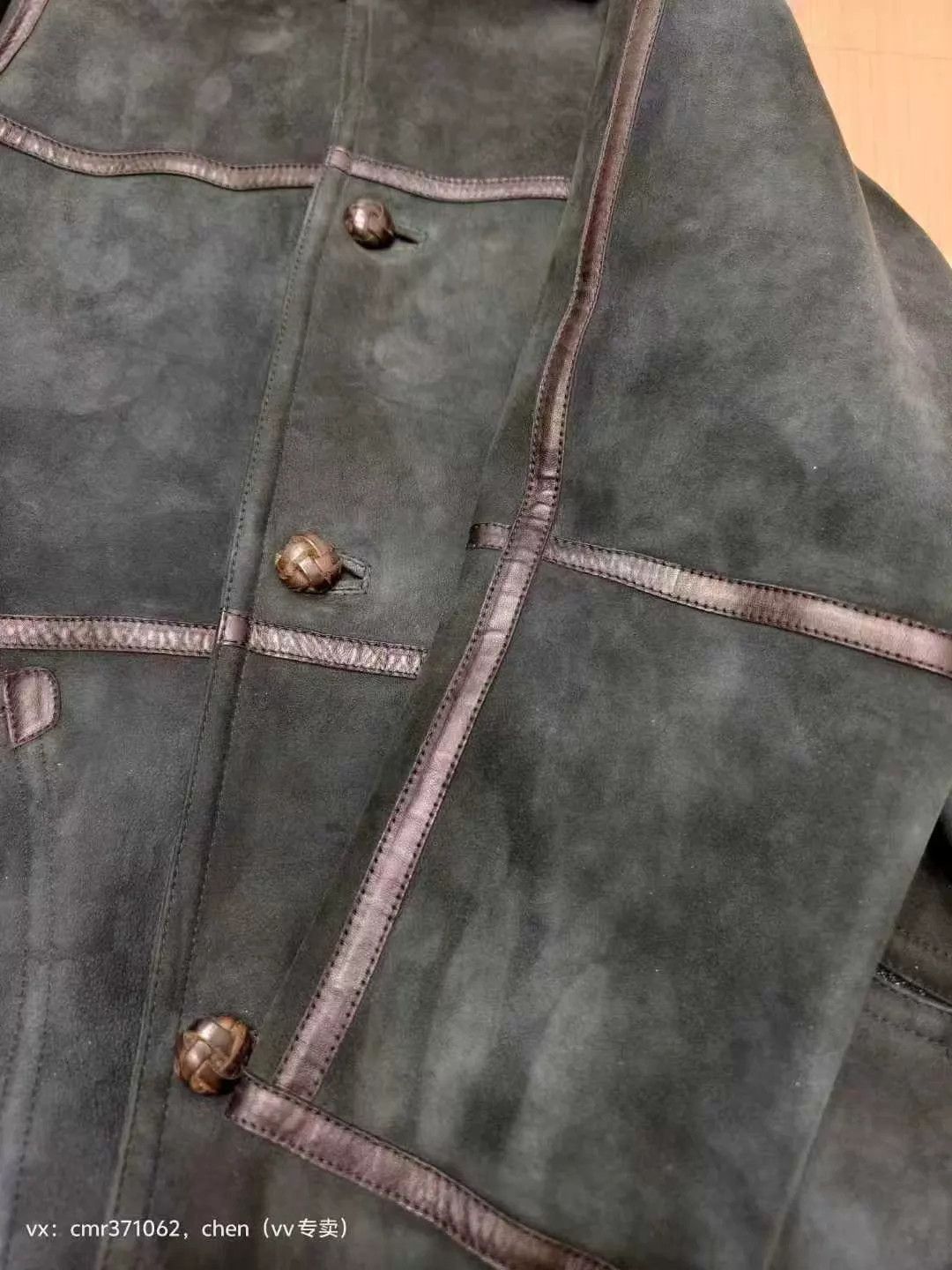 Visvim Black Suede Leather Trim Heavy Coat Size M Size US M / EU 48-50 / 2 - 3 Thumbnail