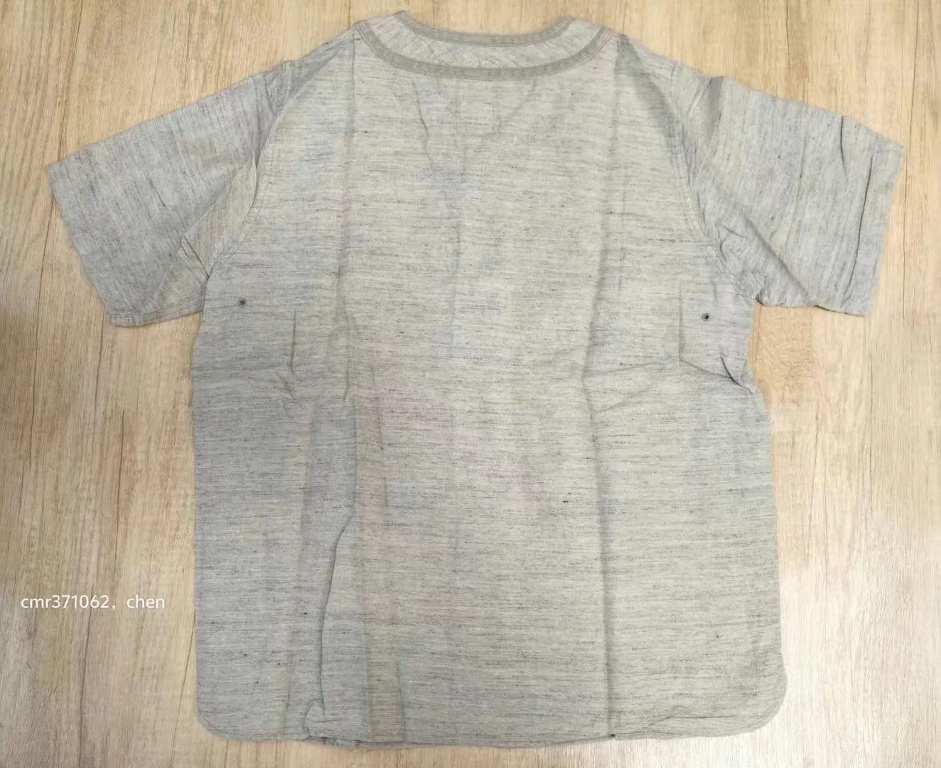 Visvim Gray Short-Sleeve Button-Up Shirt Size US L / EU 52-54 / 3 - 7 Thumbnail
