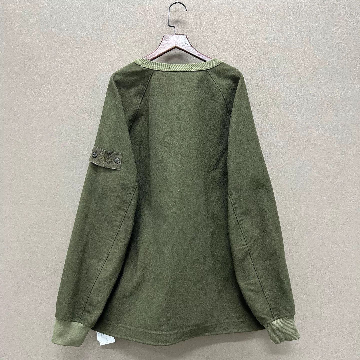 Stone Island Green Long-Sleeve Sweatshirt Size L Size US L / EU 52-54 / 3 - 2 Thumbnail