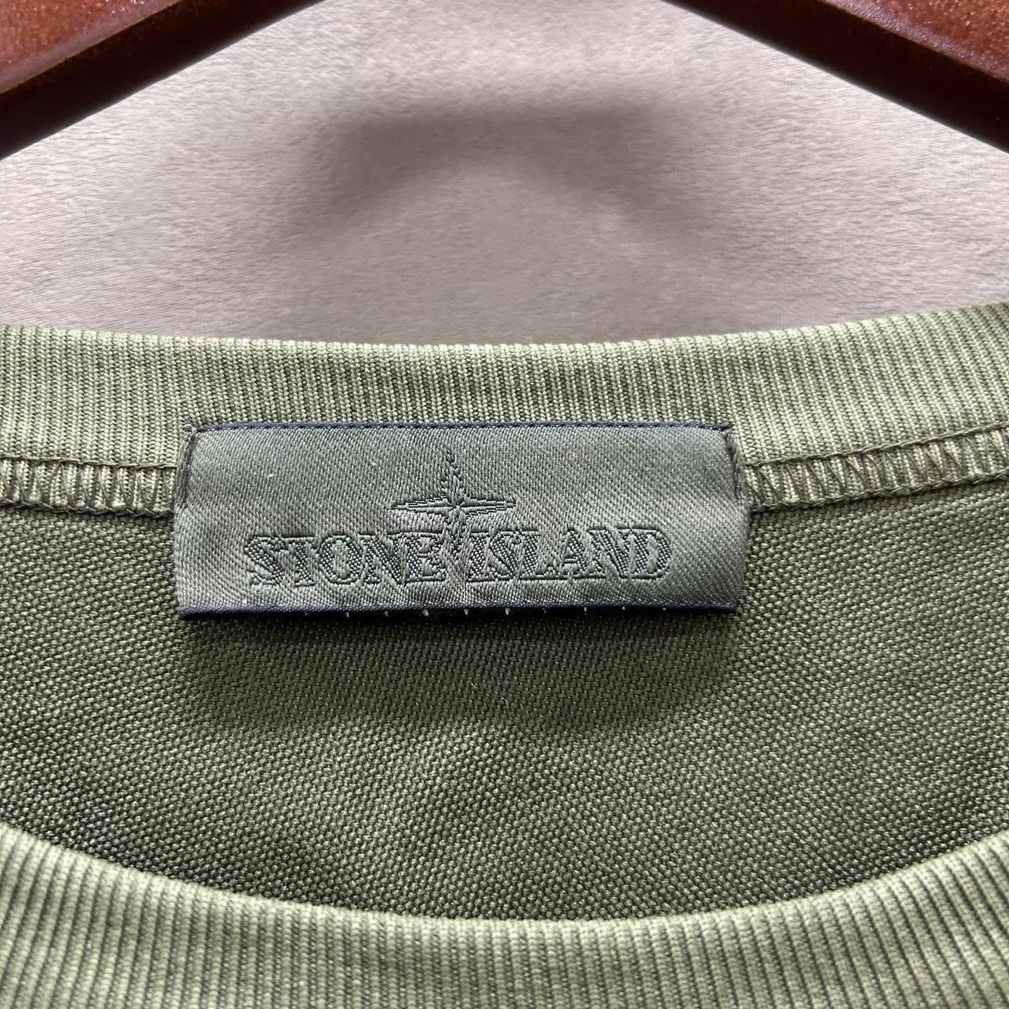 Stone Island Green Long-Sleeve Sweatshirt Size L Size US L / EU 52-54 / 3 - 4 Thumbnail