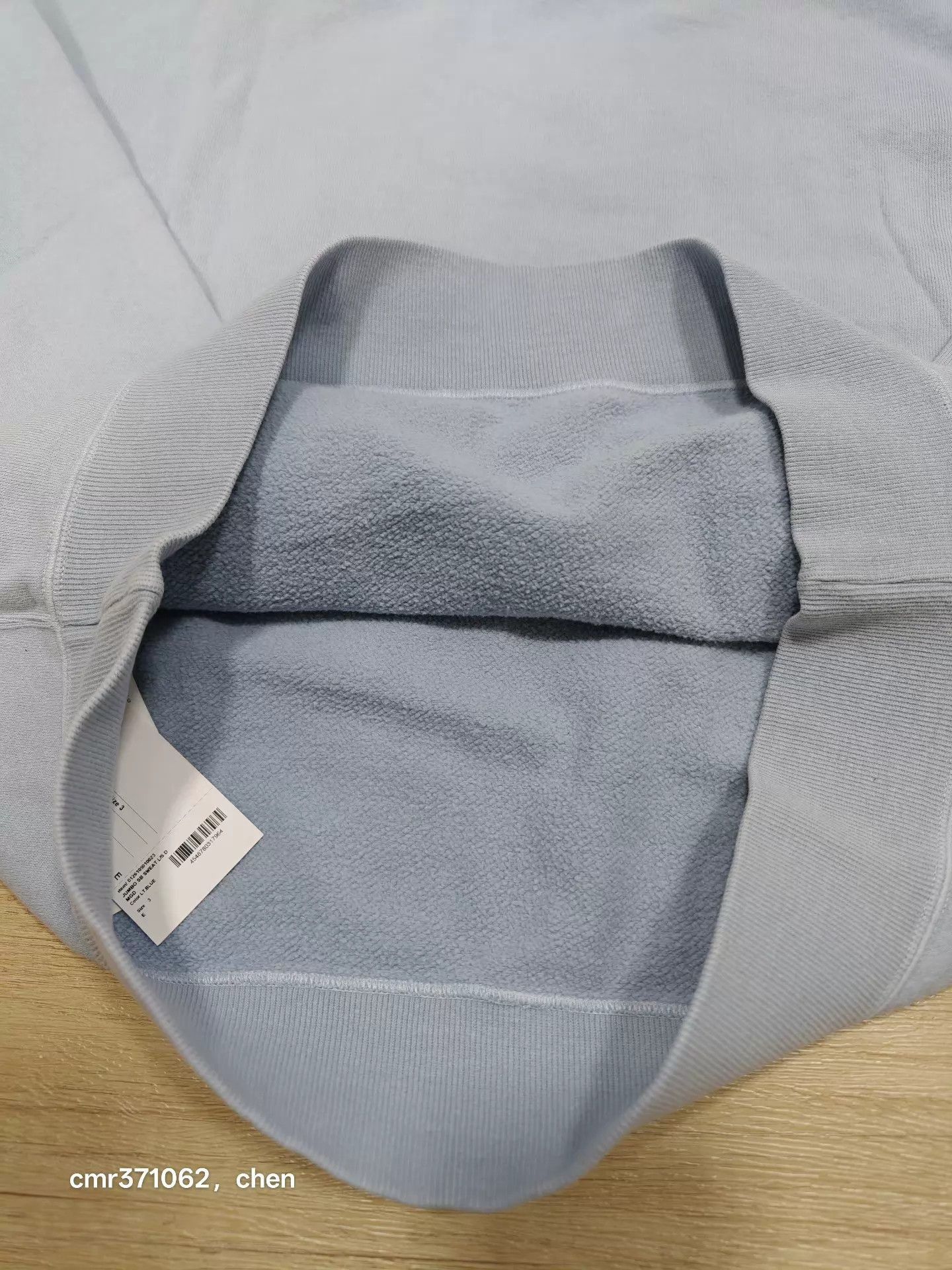 Visvim Blue Crewneck Sweatshirt - Size L Size US L / EU 52-54 / 3 - 7 Thumbnail