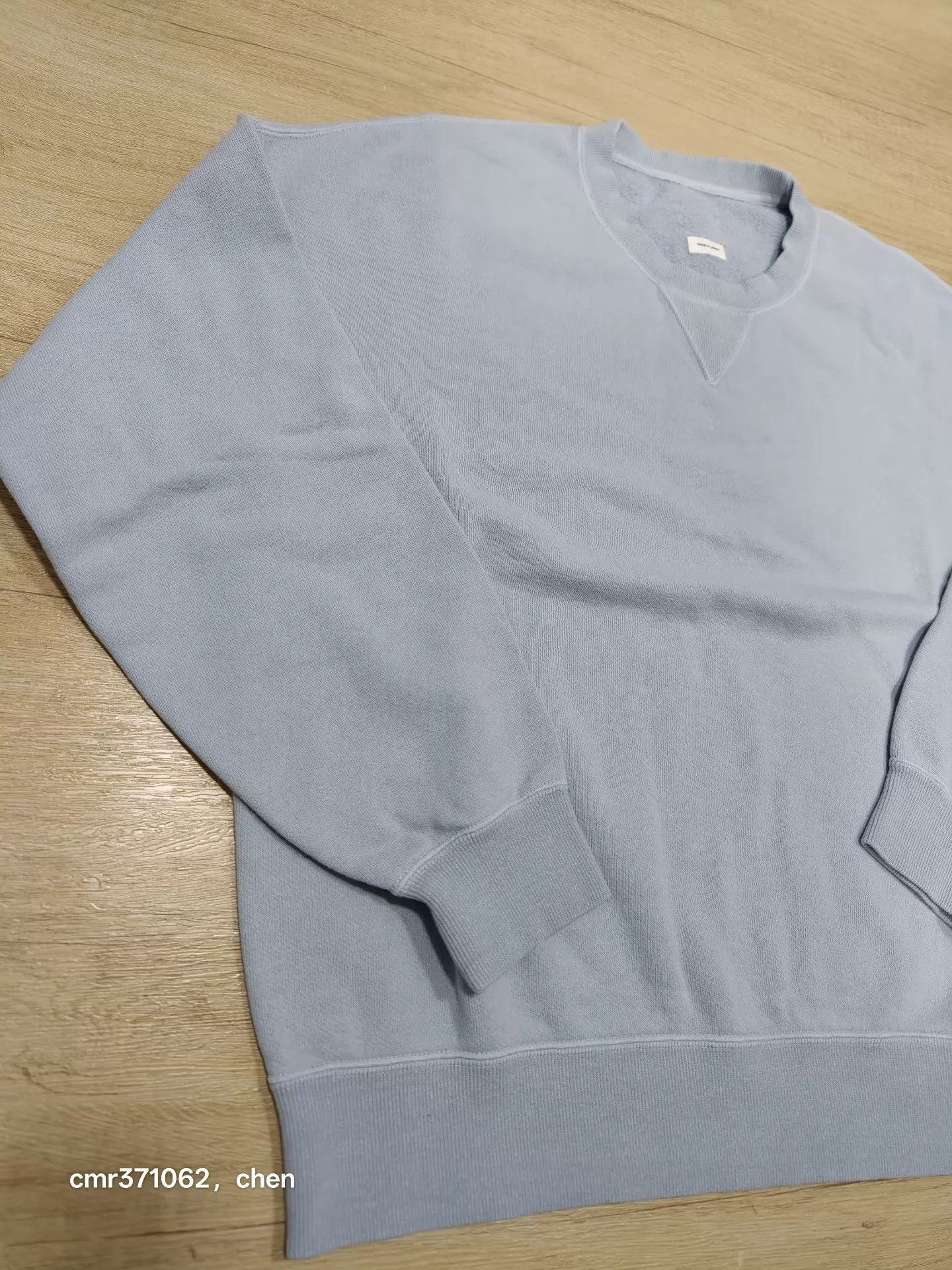 Visvim Blue Crewneck Sweatshirt - Size L Size US L / EU 52-54 / 3 - 3 Thumbnail