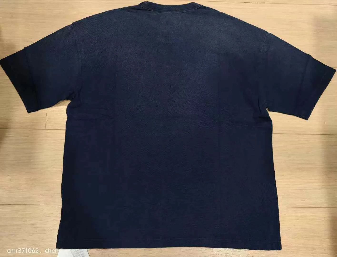 Visvim Blue Short Sleeve T-Shirt with Chest Pocket - L Size US L / EU 52-54 / 3 - 6 Thumbnail