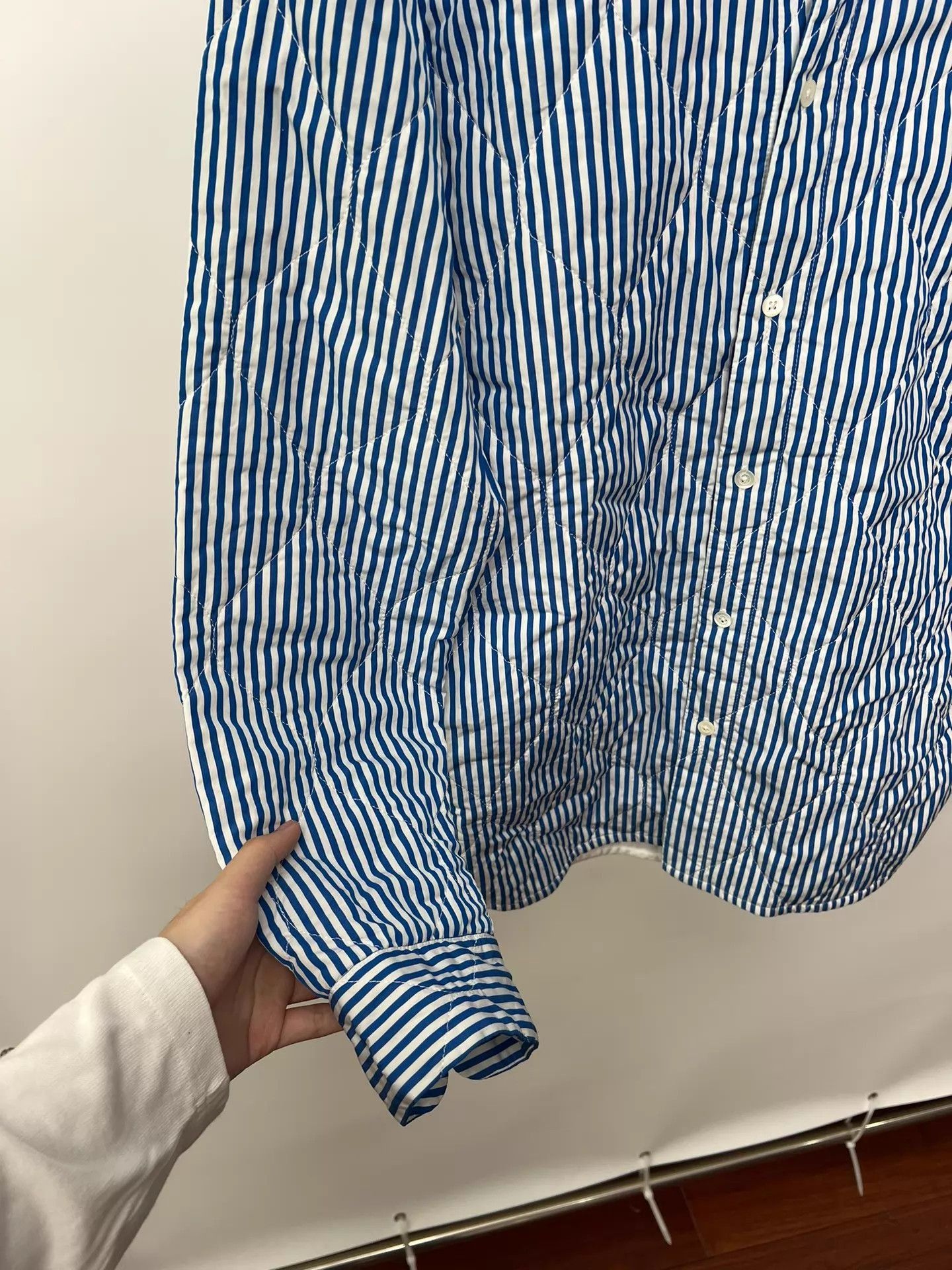 Dries Van Noten Blue Striped Long Sleeve Button Up Shirt Size US S / EU 44-46 / 1 - 4 Thumbnail