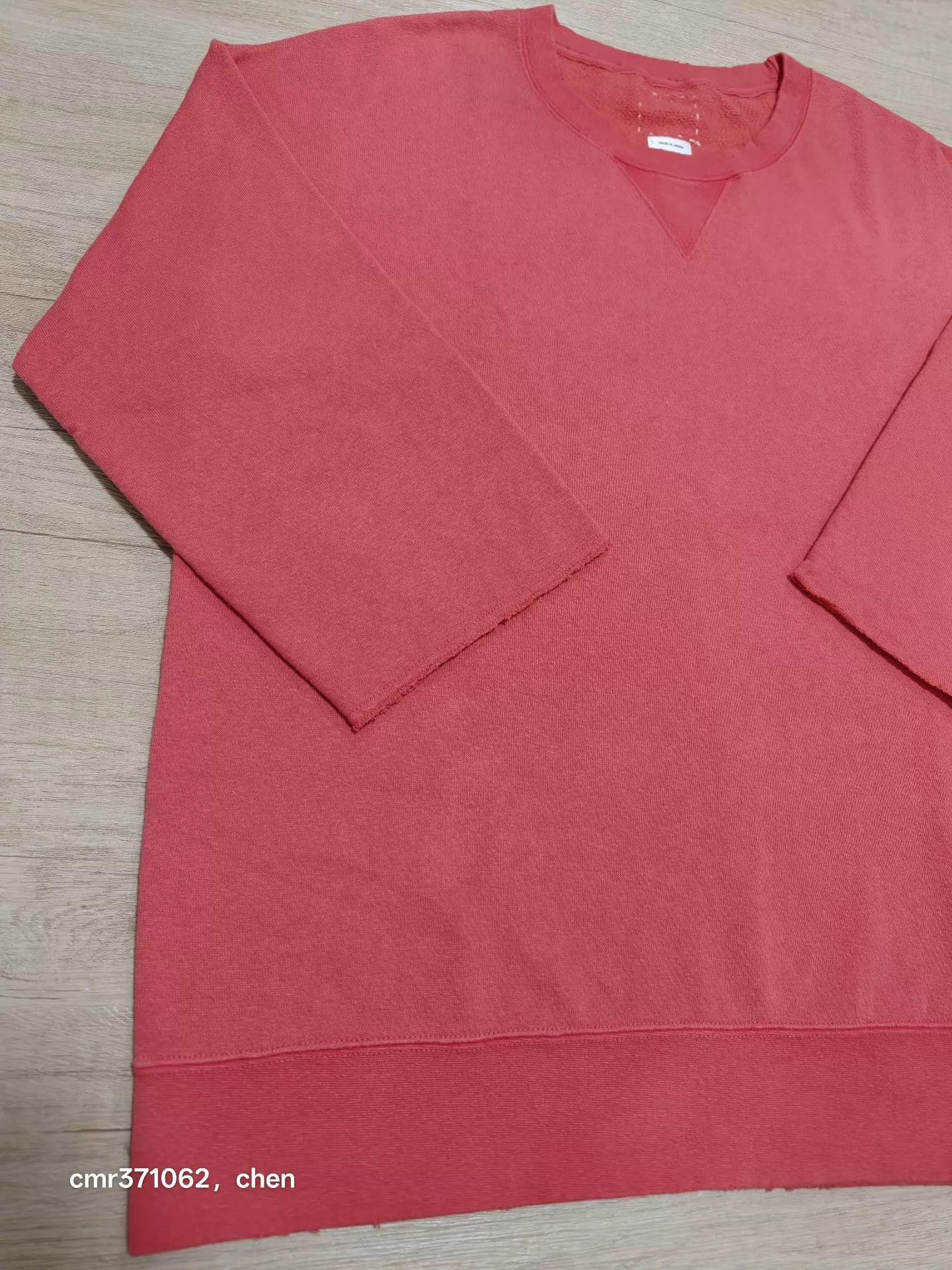 Visvim Pink Long Sleeve Crew Neck Shirt Size US L / EU 52-54 / 3 - 5 Thumbnail