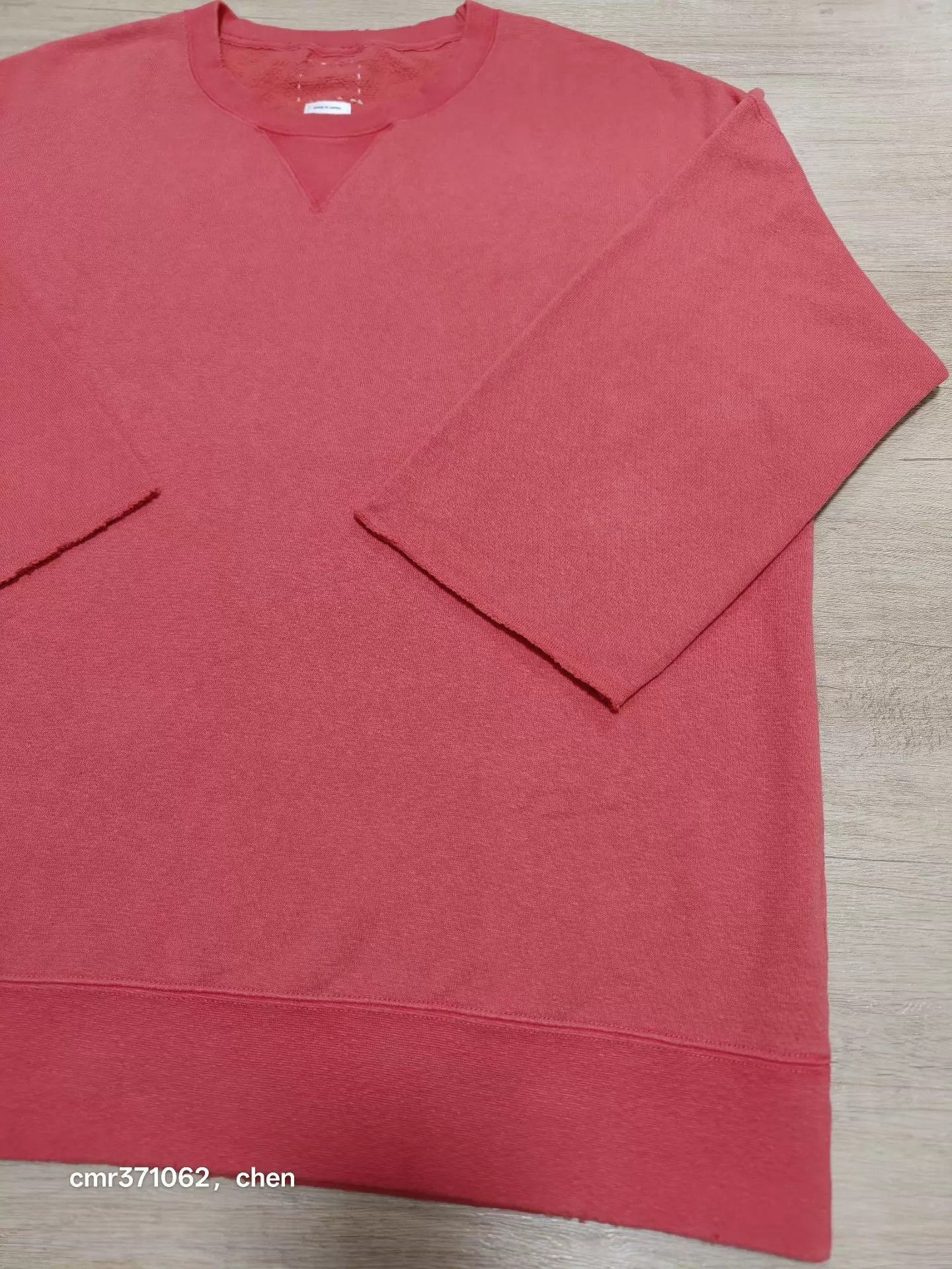 Visvim Pink Long Sleeve Crew Neck Shirt Size US L / EU 52-54 / 3 - 4 Thumbnail
