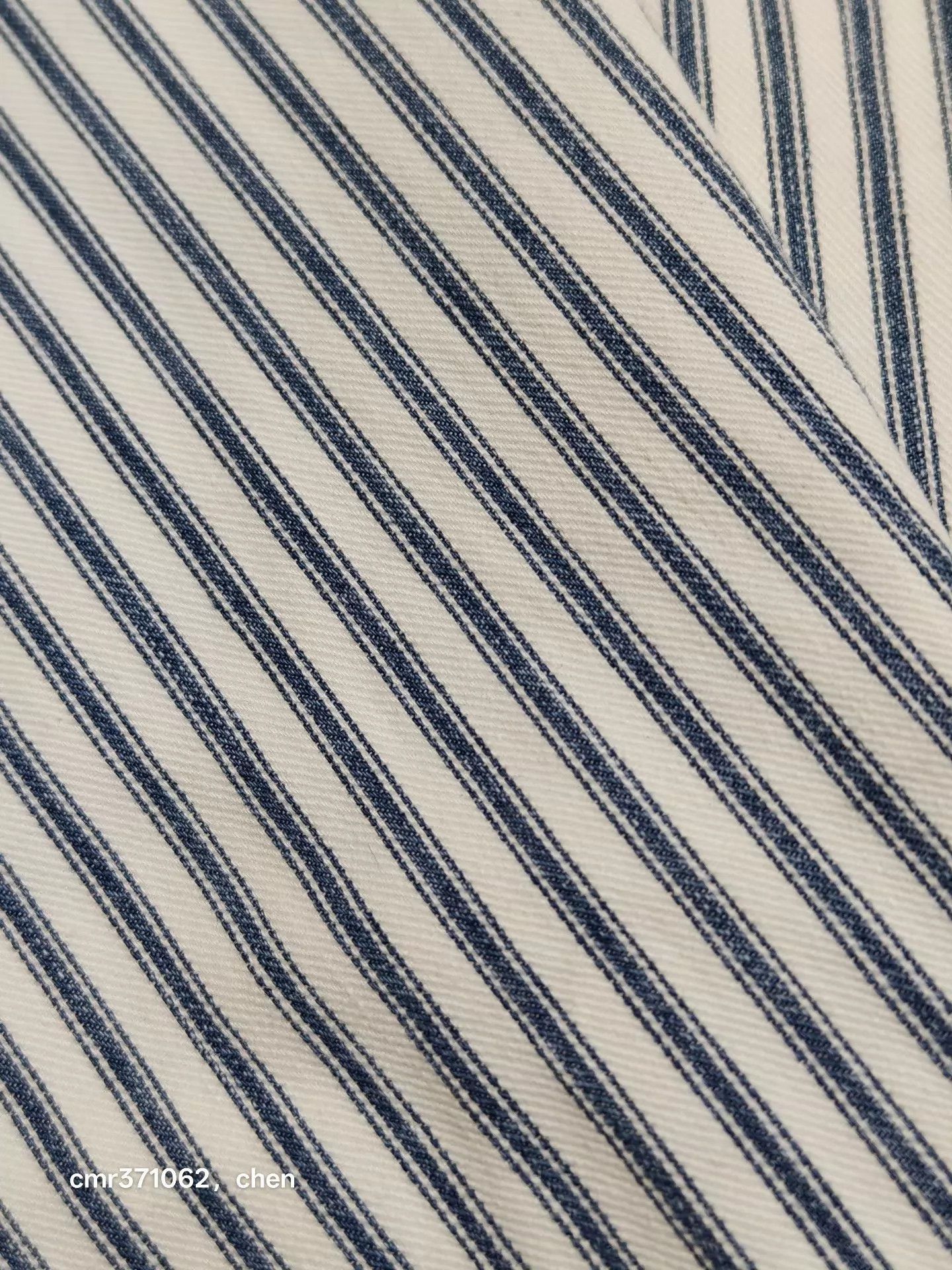 Visvim Blue Striped Button-Up Shirt Size M Size US M / EU 48-50 / 2 - 7 Thumbnail