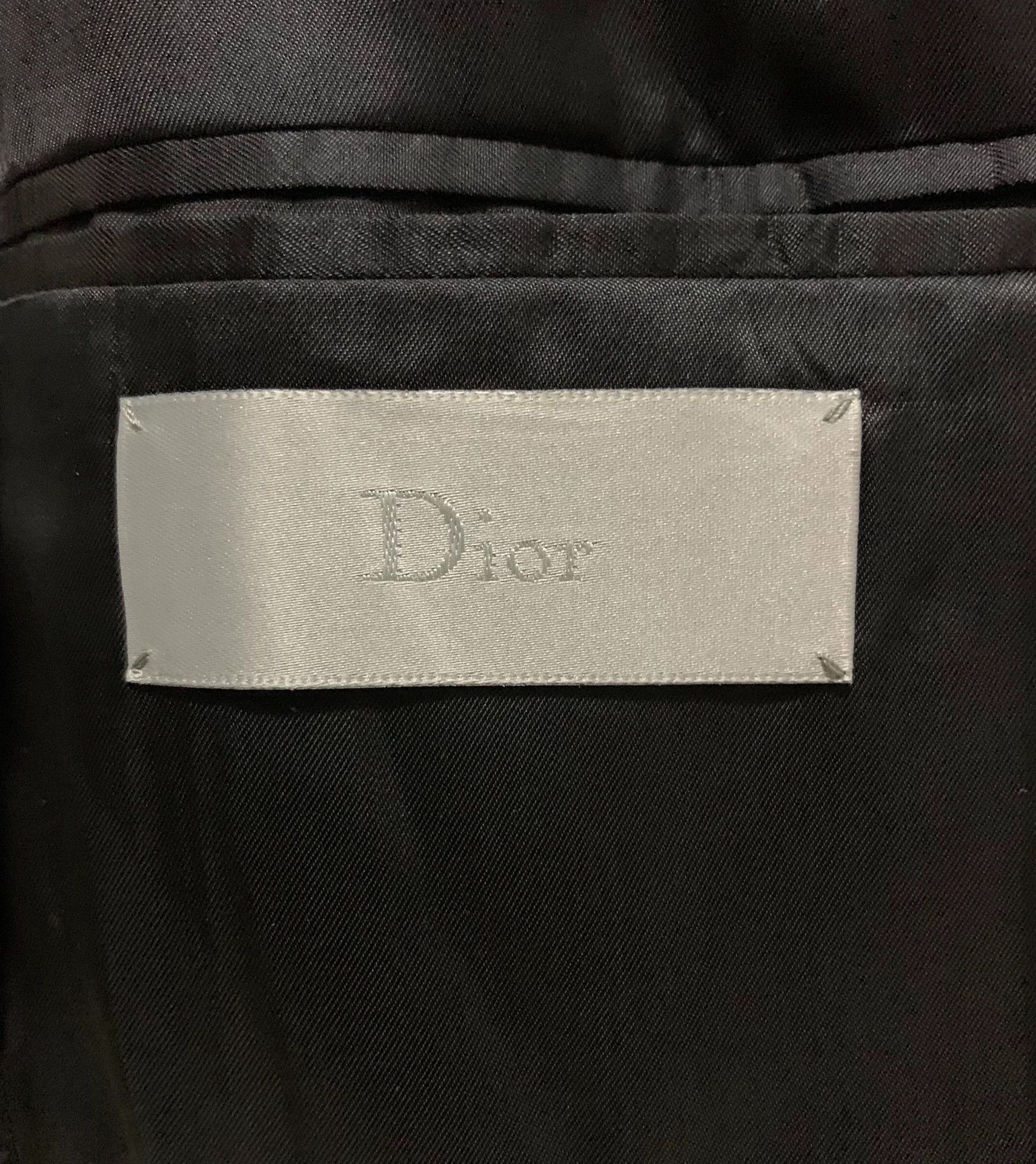 Dior Black Polka Dot Striped Blazer Size S Size US S / EU 44-46 / 1 - 4 Thumbnail