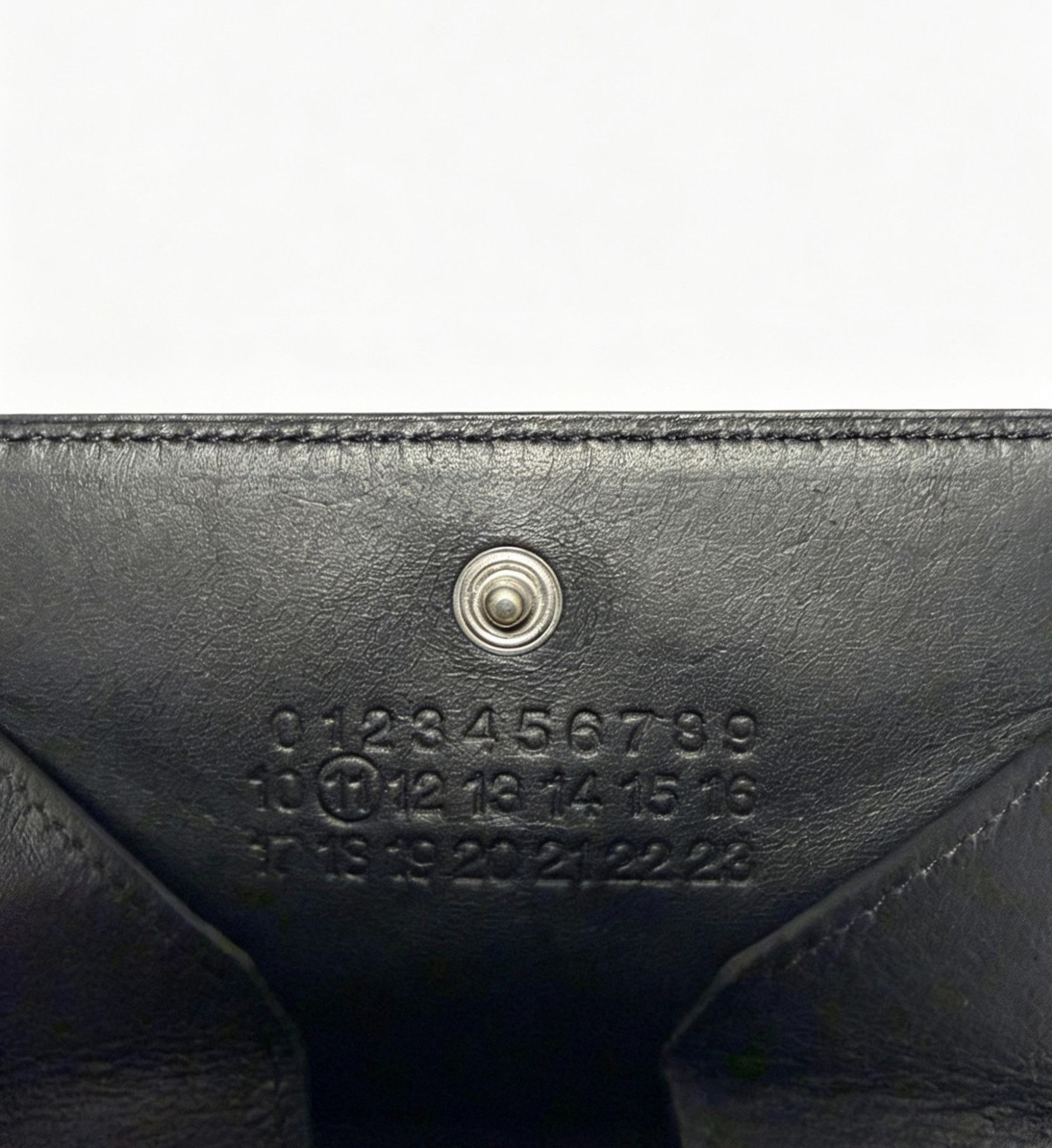Maison Margiela Maison Martin Margiela Silver Leather Card Holder Size ONE SIZE - 3 Thumbnail