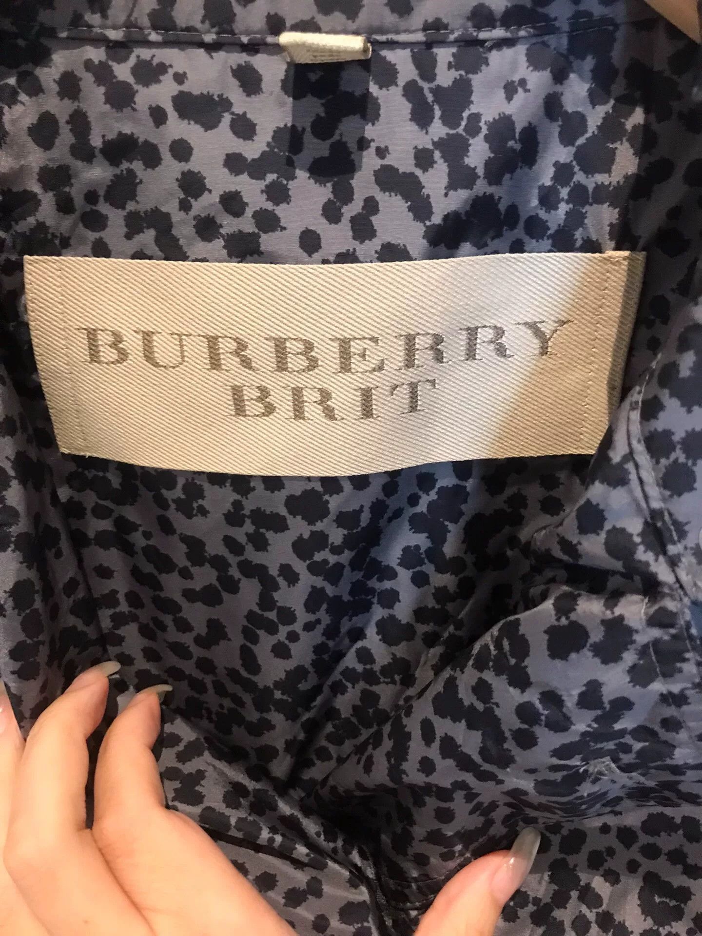 Burberry Burberry B&W Pattern Trench Coat Size S / US 4 / IT 40 - 3 Thumbnail
