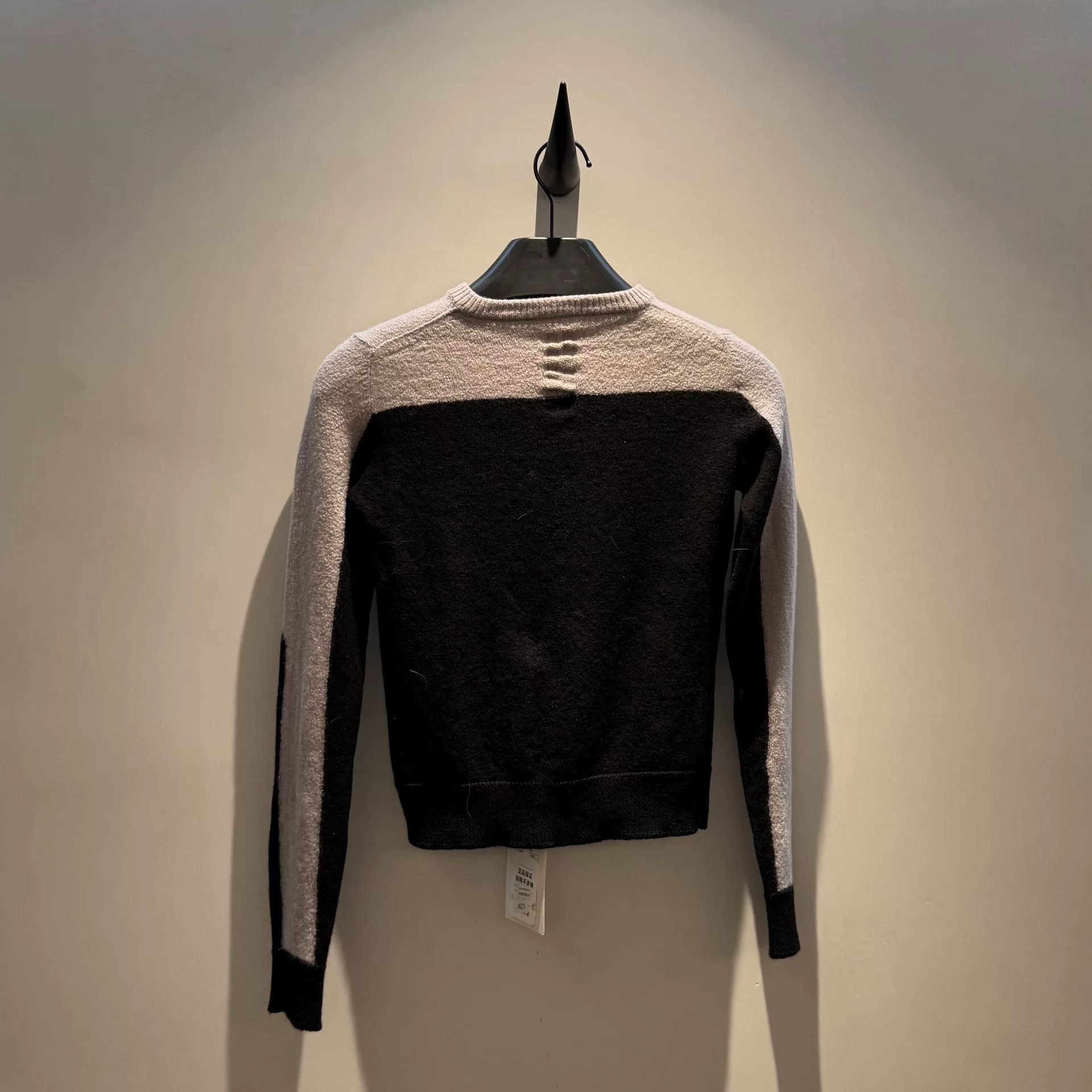 Rick Owens Rick Owens Crew Neck Color Block Sweater Size US M / EU 48-50 / 2 - 4 Thumbnail
