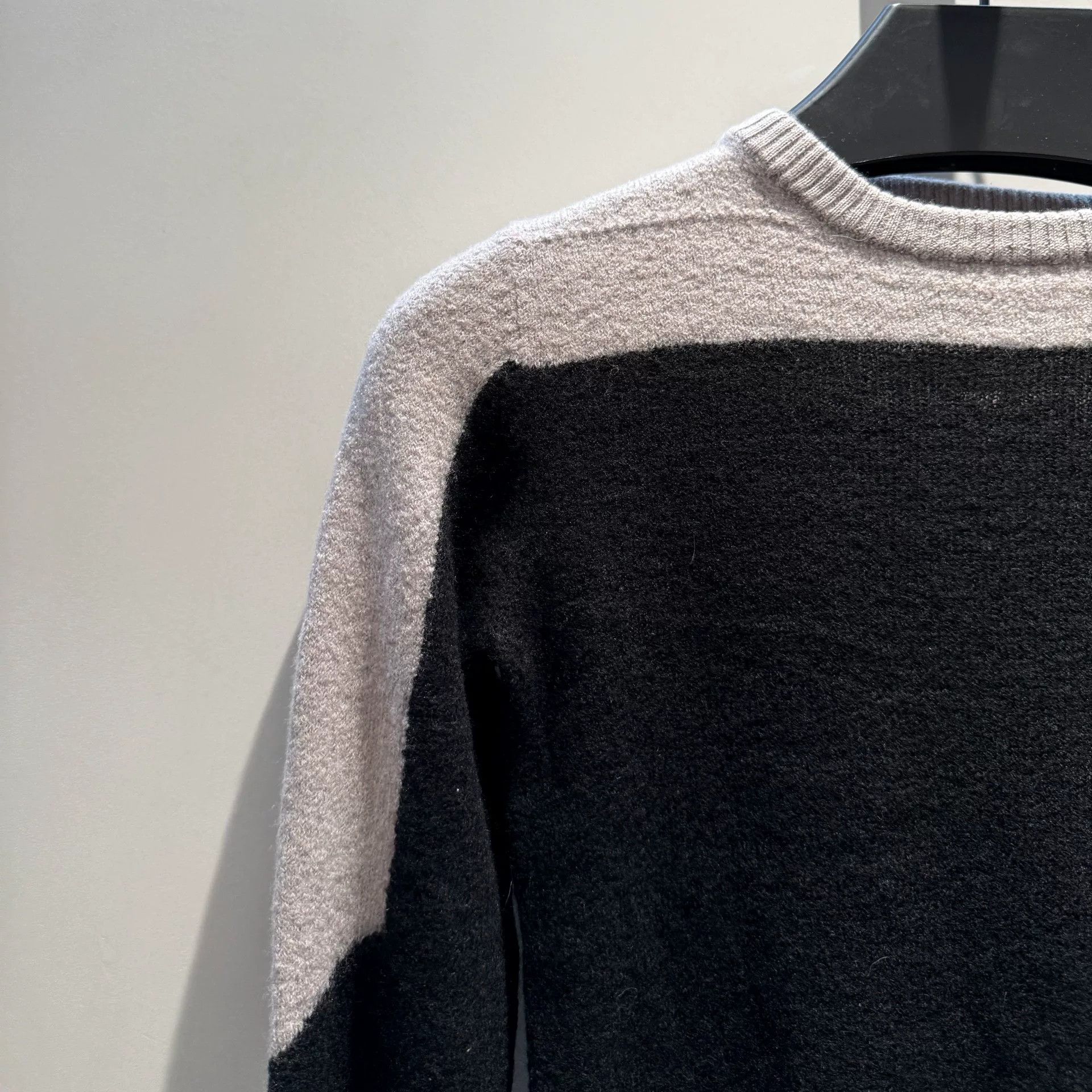 Rick Owens Rick Owens Crew Neck Color Block Sweater Size US M / EU 48-50 / 2 - 3 Thumbnail