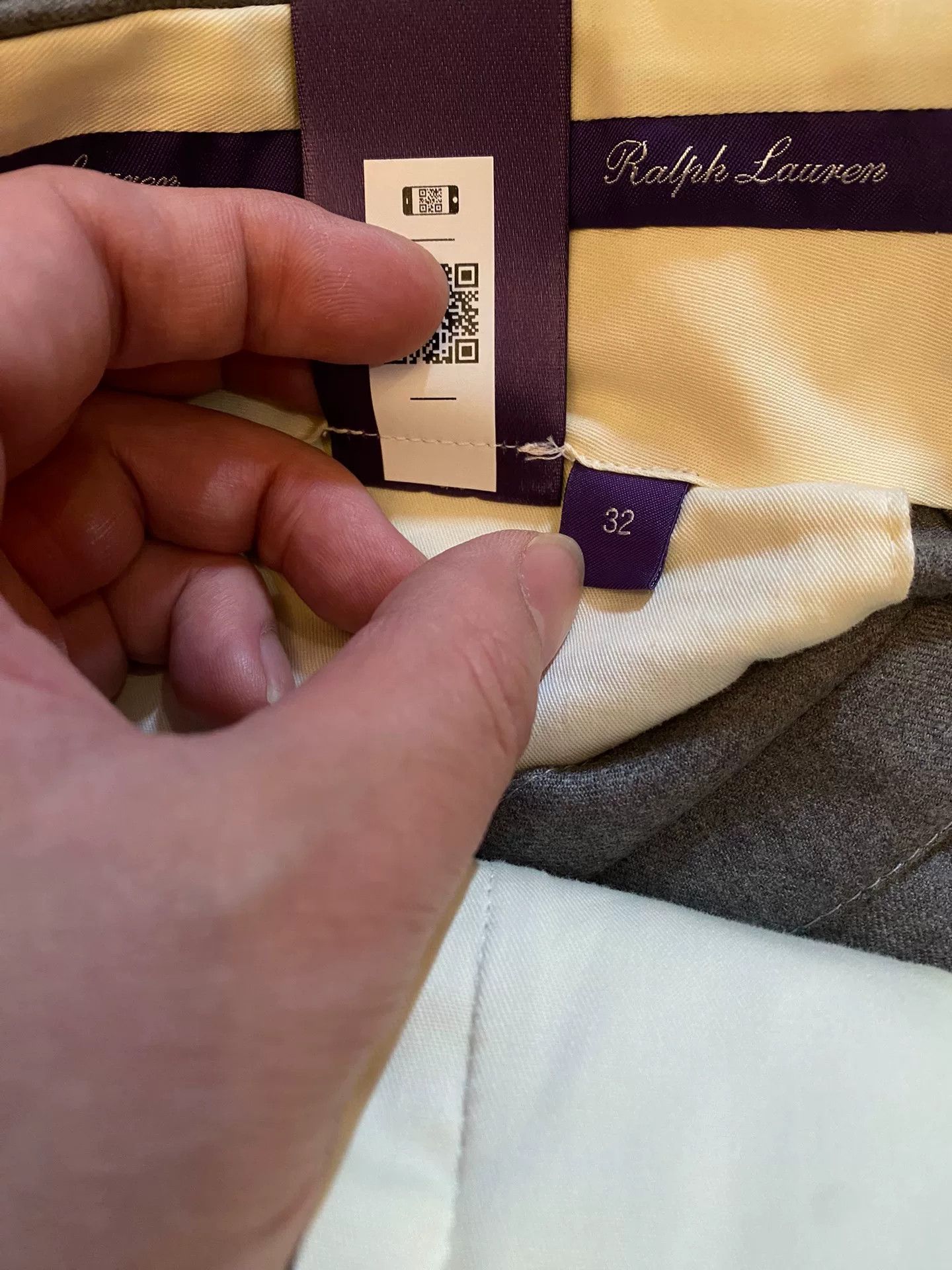 Ralph Lauren Purple Label Ralph Lauren Purple Label Wool Trousers Size US 32 / EU 48 - 8 Thumbnail
