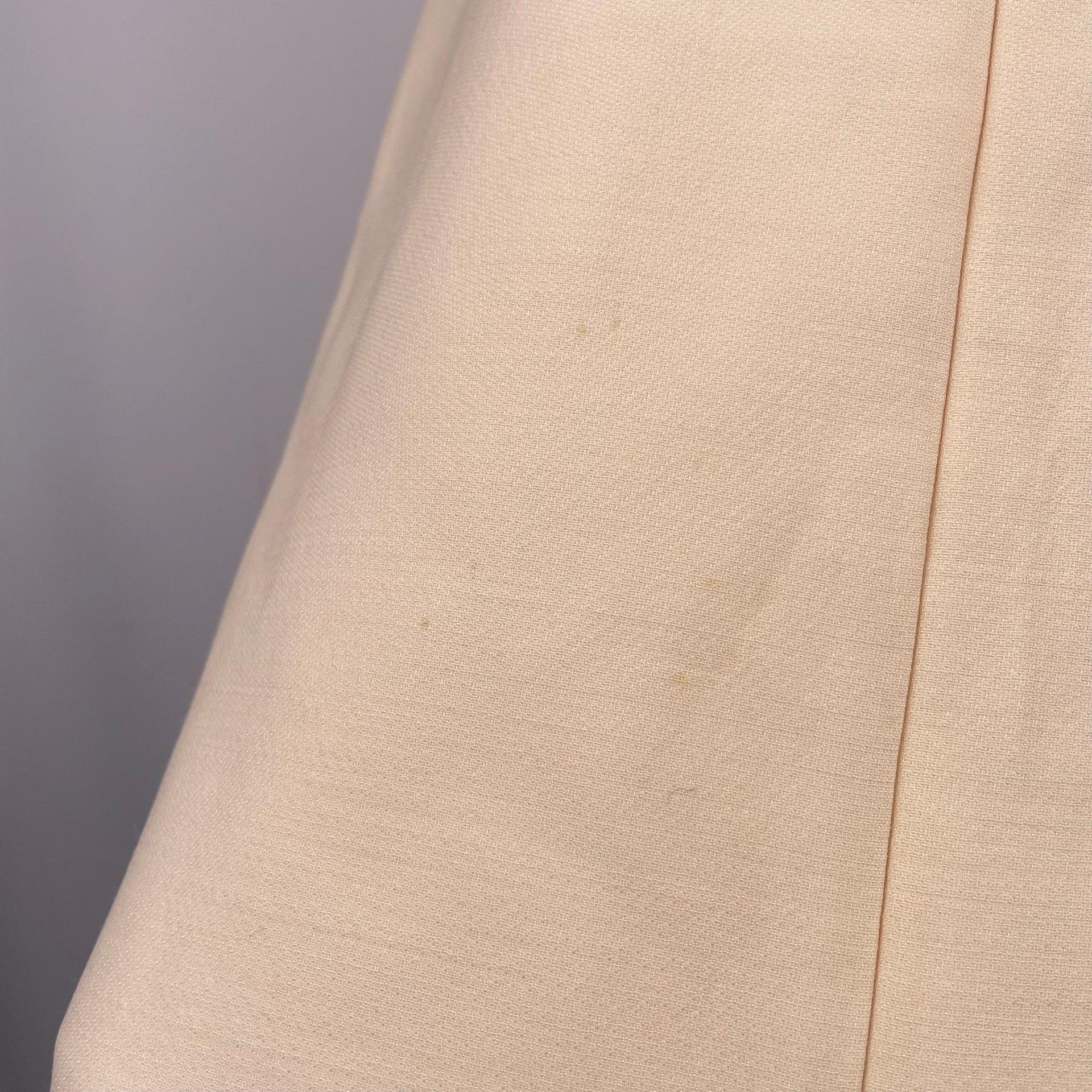 Dior Dior Light Yellow Silk Wool Dress Size XXS / US 00 / IT 34 - 6 Thumbnail