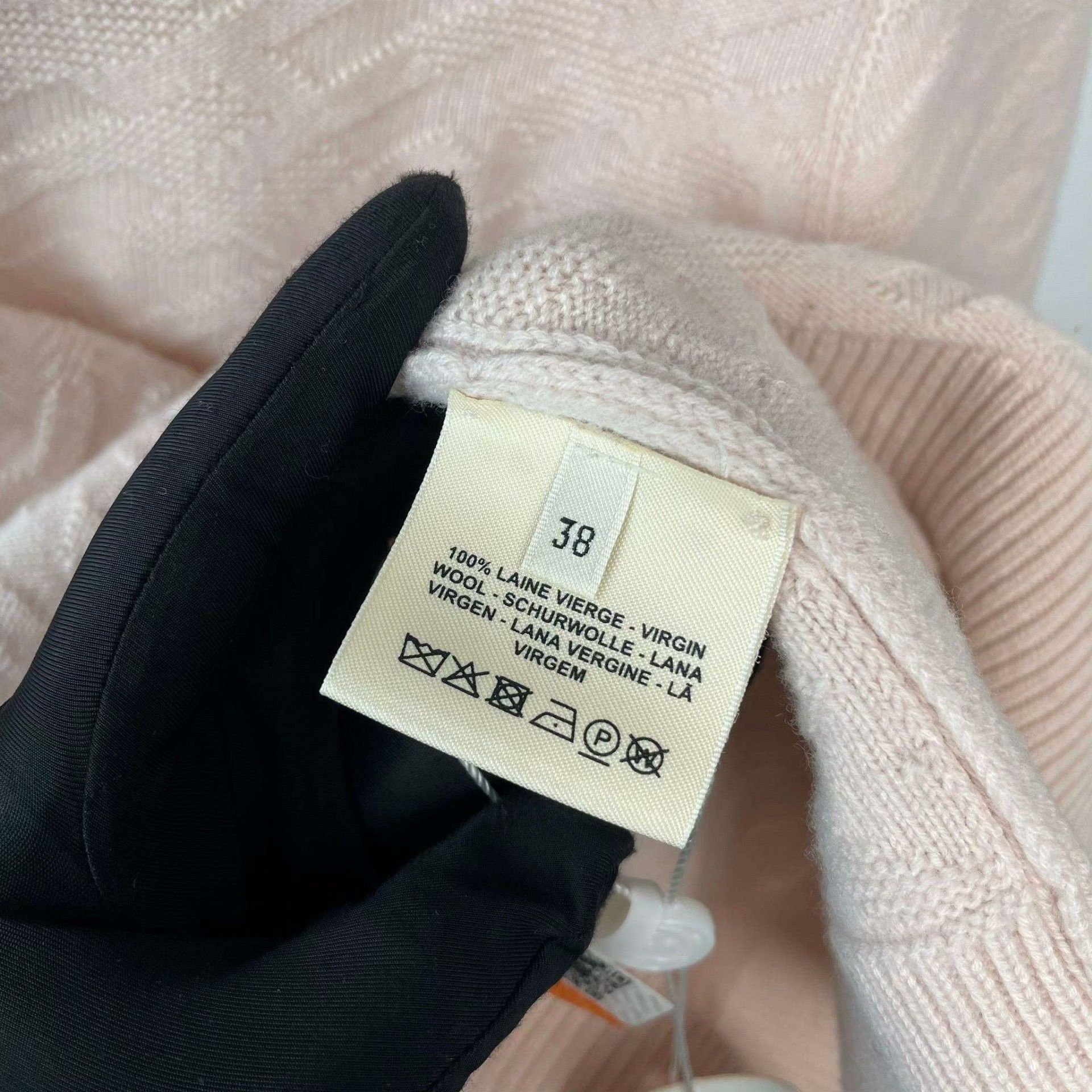 Hermes Hermès Pink Knit Sweater Size 38 Size S / US 4 / IT 40 - 4 Thumbnail