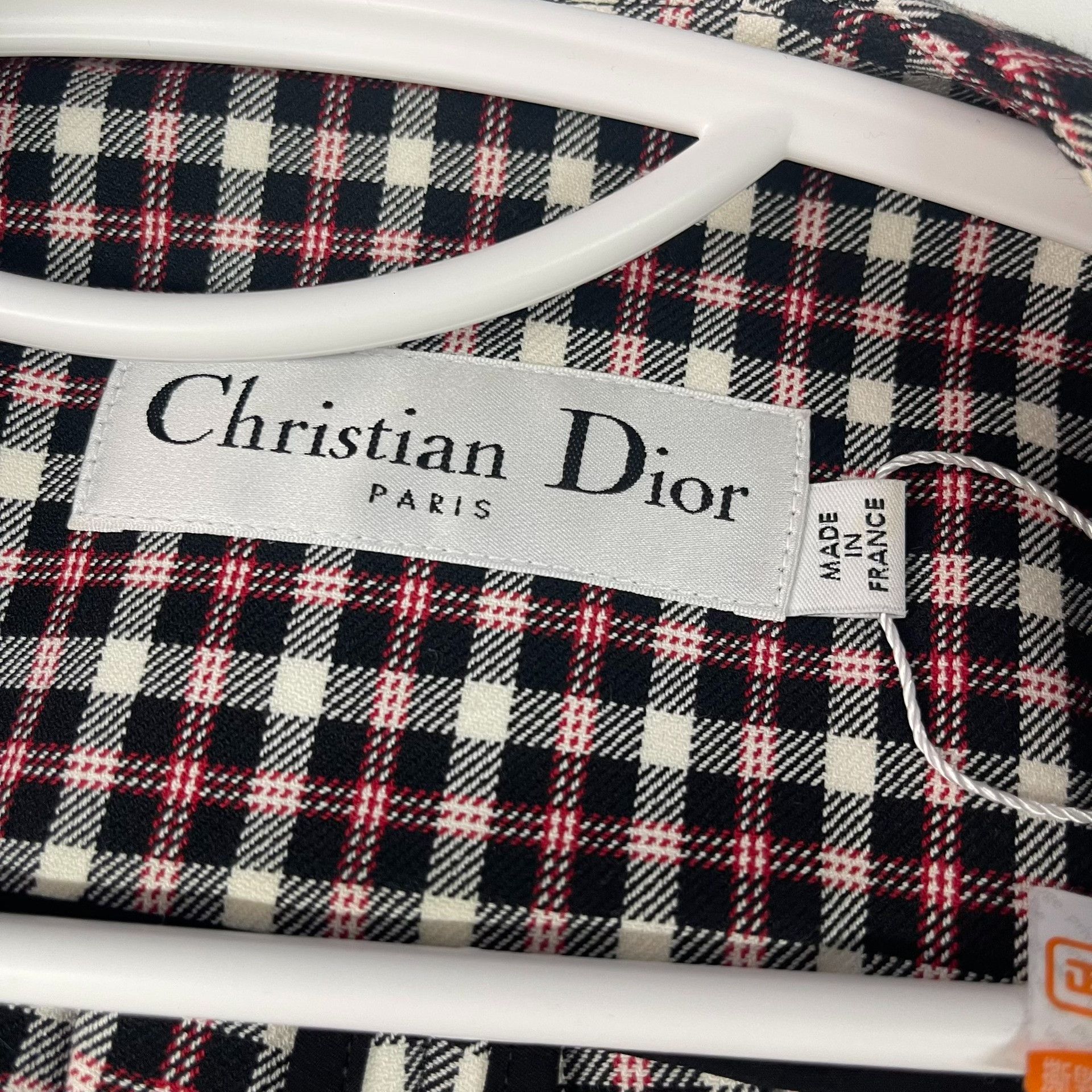Dior Dior Women's Checkered Coat Size 36 Size XS / US 0-2 / IT 36-38 - 3 Thumbnail