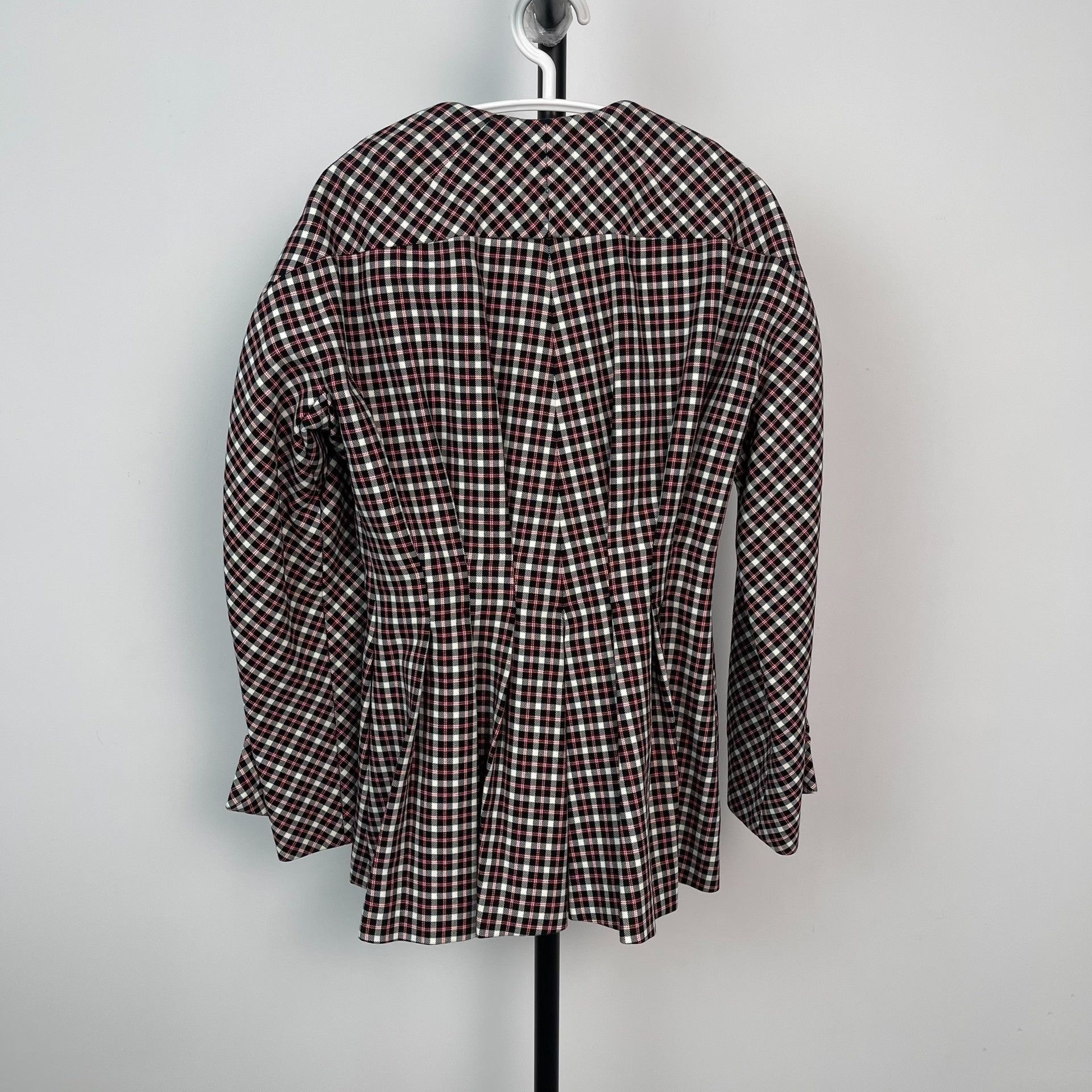 Dior Dior Women's Checkered Coat Size 36 Size XS / US 0-2 / IT 36-38 - 2 Thumbnail
