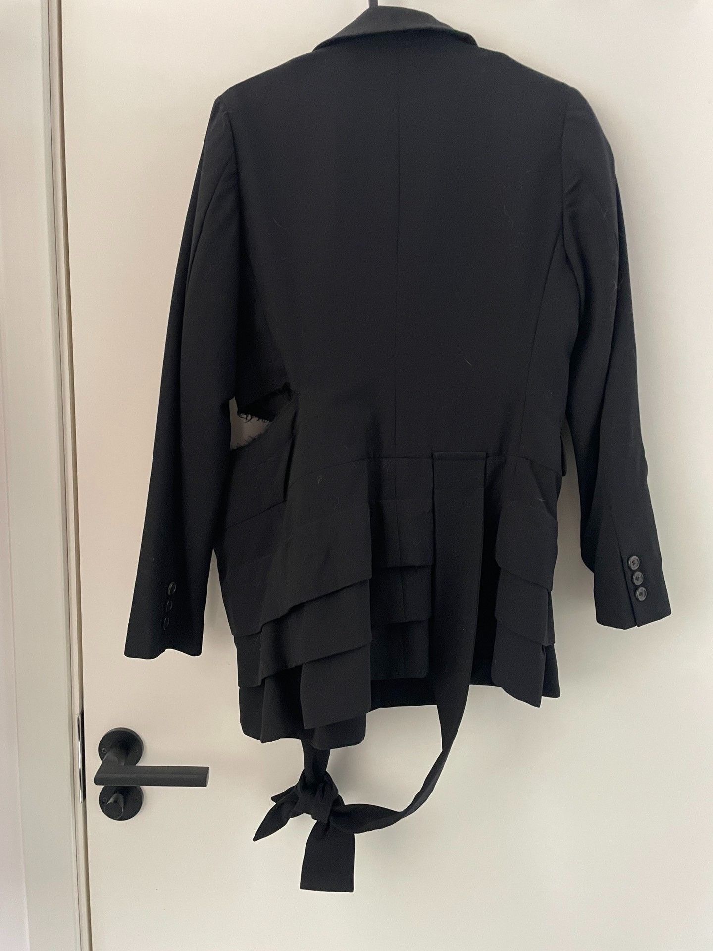 Comme des Garcons Comme des Garçons Wool Belted Blazer XS Size XS / US 0-2 / IT 36-38 - 5 Thumbnail