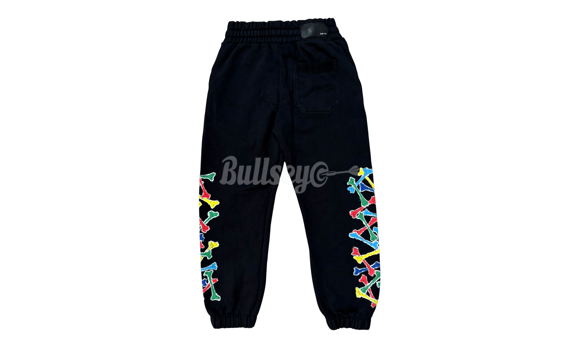 Amiri Kids Bones Scribble Black Sweatpants (PreOwned) Size US 30 / EU 46 - 2 Thumbnail