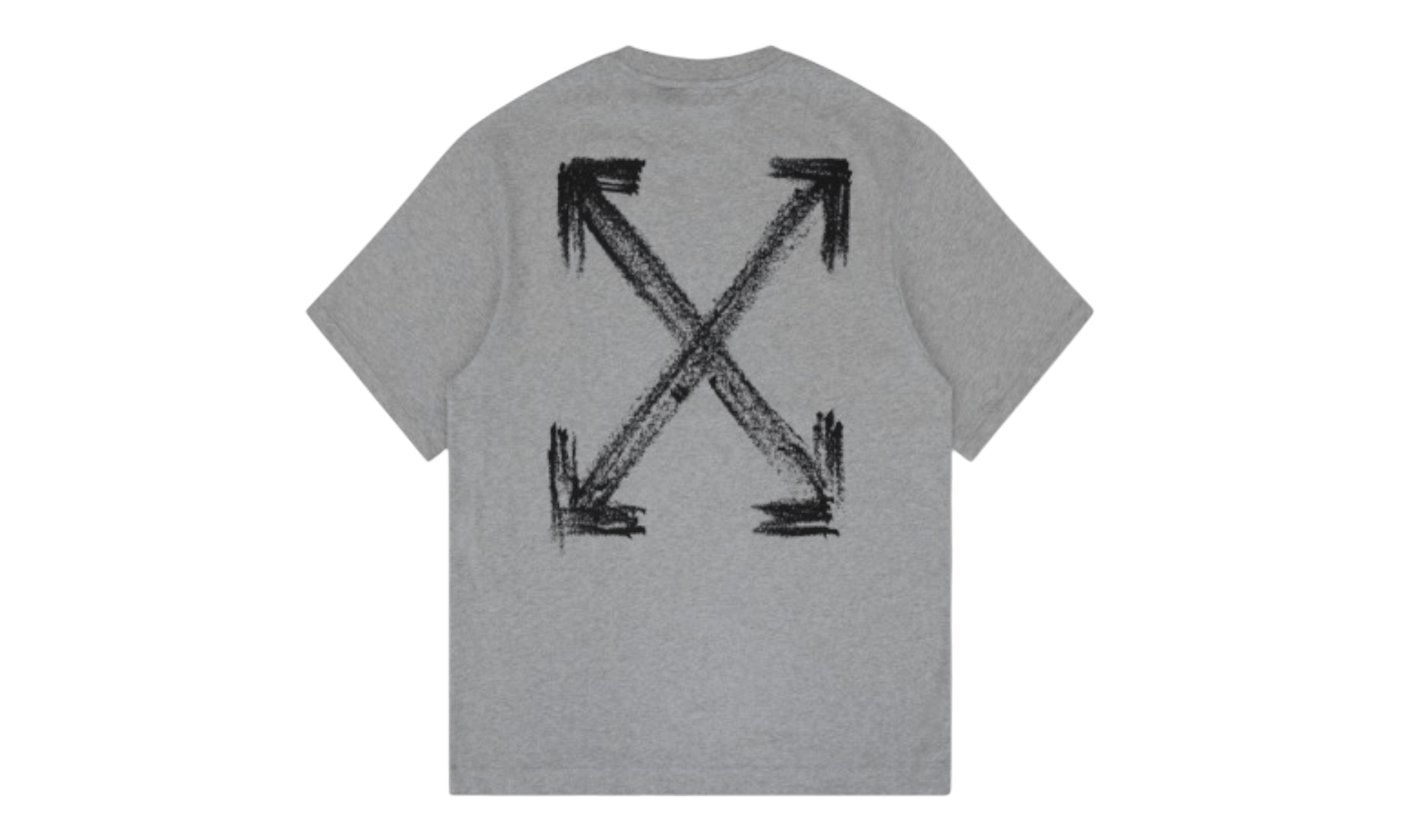 Off-White Chalk Arrow Skate Heather Grey T-Shirt Size US XS / EU 42 / 0 - 2 Thumbnail