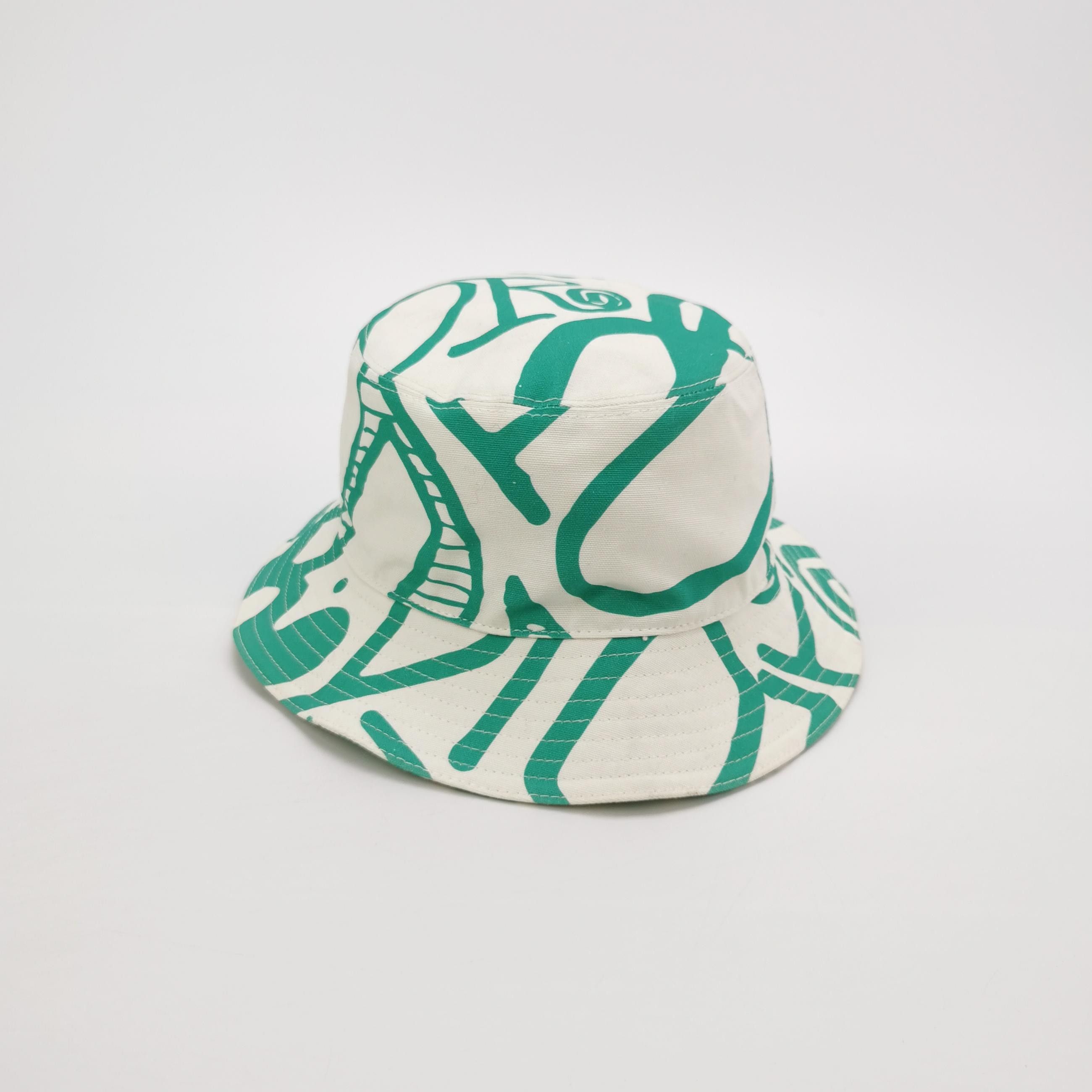 Dior Dior x Shawn Stussy Logo Bucket Hat Size M Size ONE SIZE - 3 Thumbnail