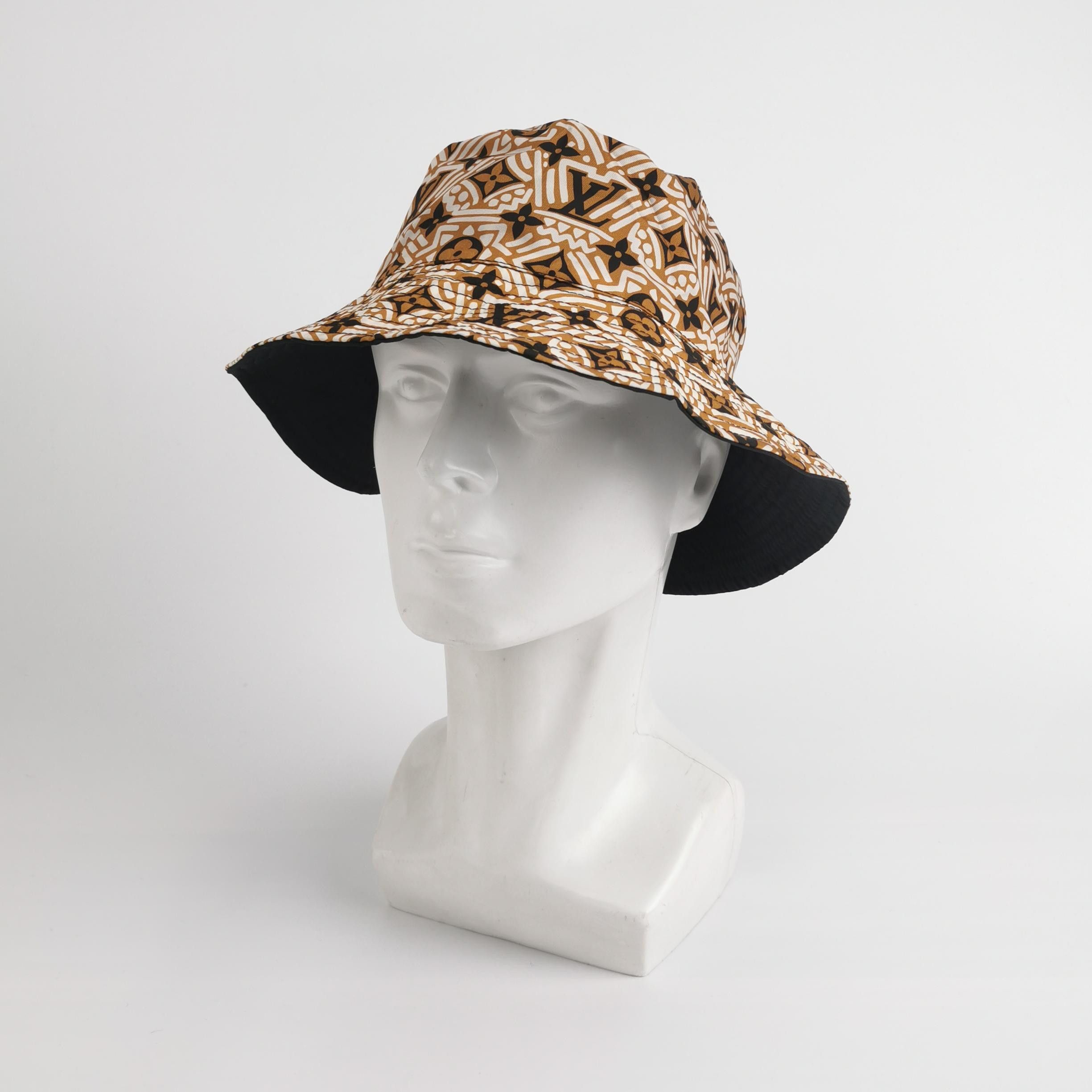 Louis Vuitton Louis Vuitton Monogram Reversible Bucket Hat One Size Size ONE SIZE - 2 Thumbnail