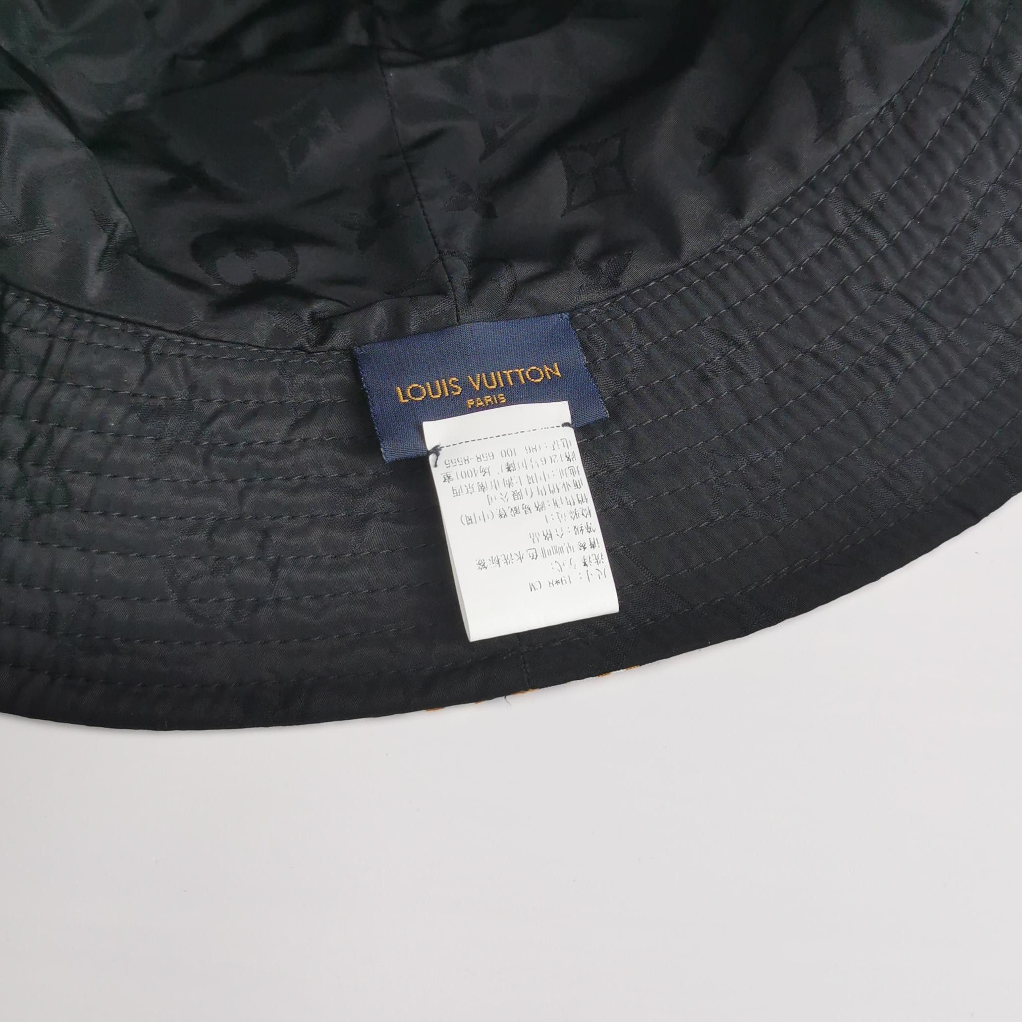 Louis Vuitton Louis Vuitton Monogram Reversible Bucket Hat One Size Size ONE SIZE - 4 Thumbnail