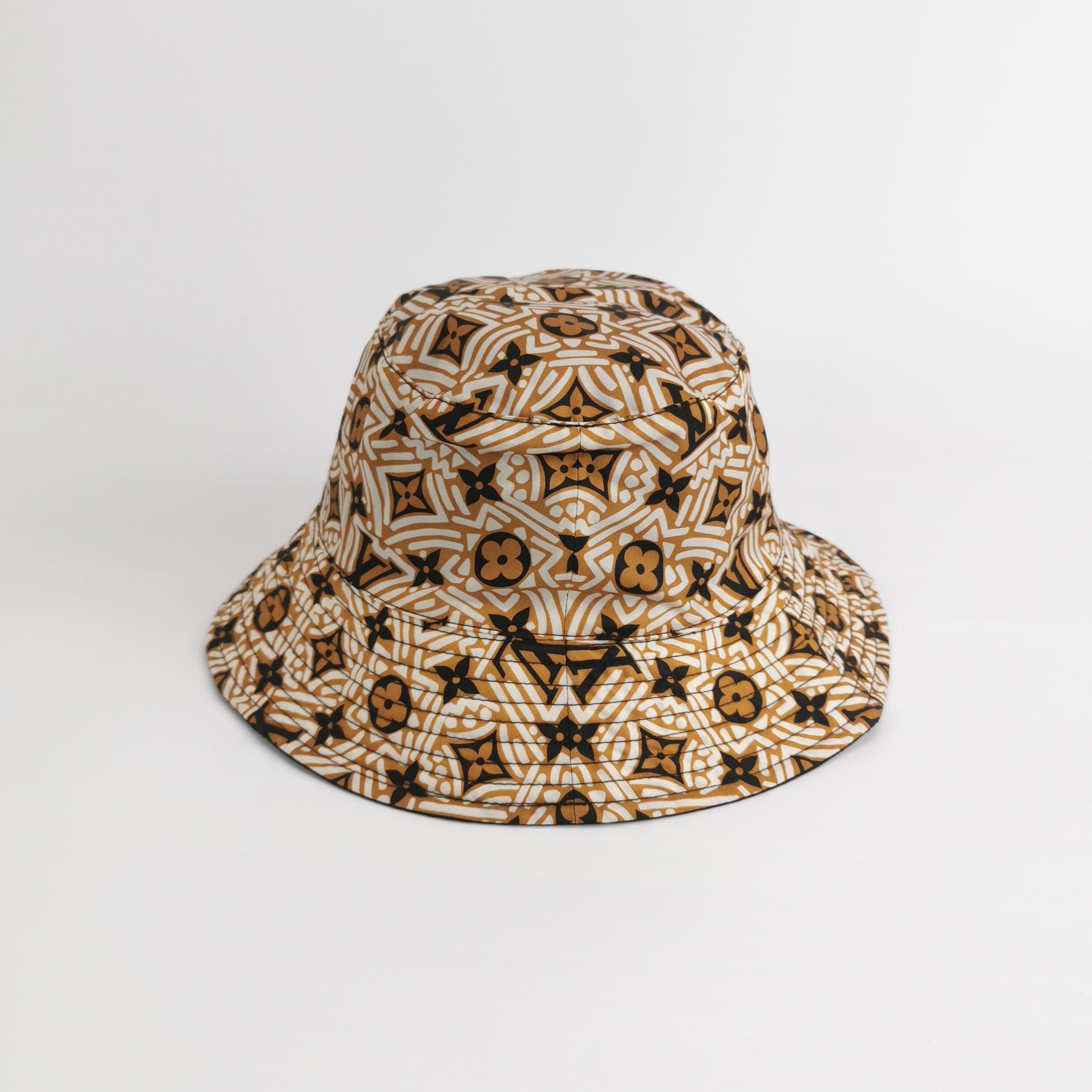 Louis Vuitton Louis Vuitton Monogram Reversible Bucket Hat One Size Size ONE SIZE - 3 Thumbnail