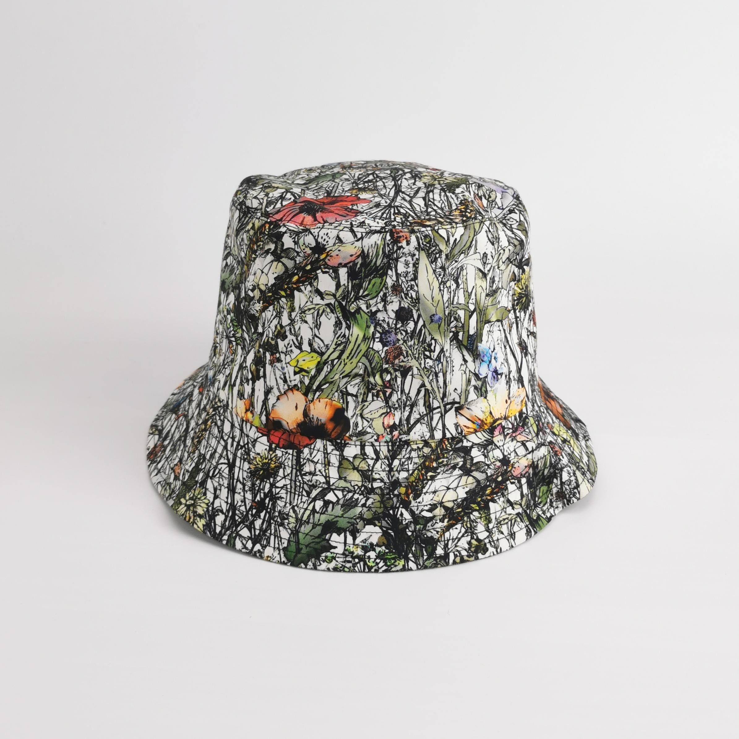 Dior Dior Floral Oblique Reversible Bucket Hat Size 58 Size ONE SIZE - 3 Thumbnail