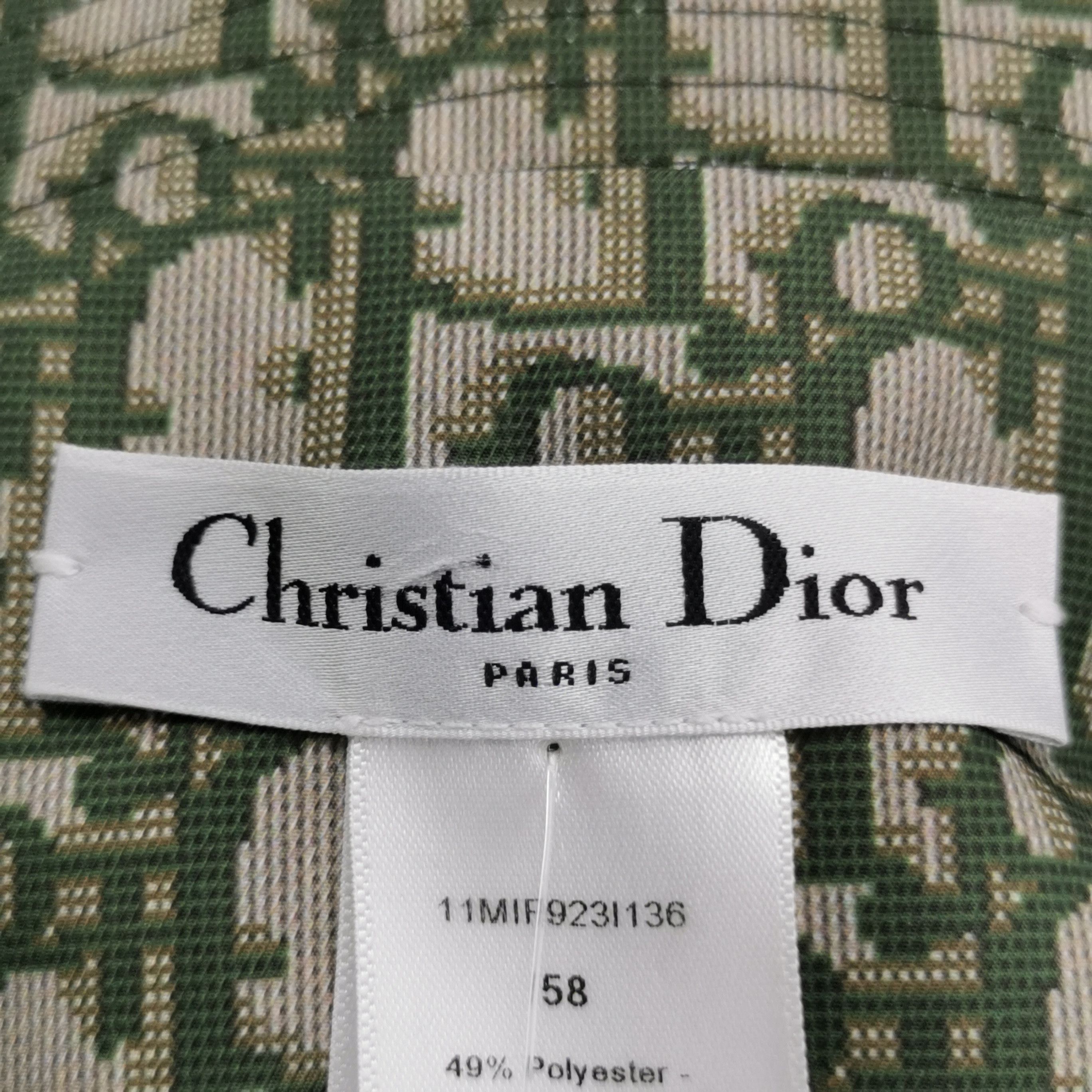 Dior Dior Floral Oblique Reversible Bucket Hat Size 58 Size ONE SIZE - 7 Thumbnail