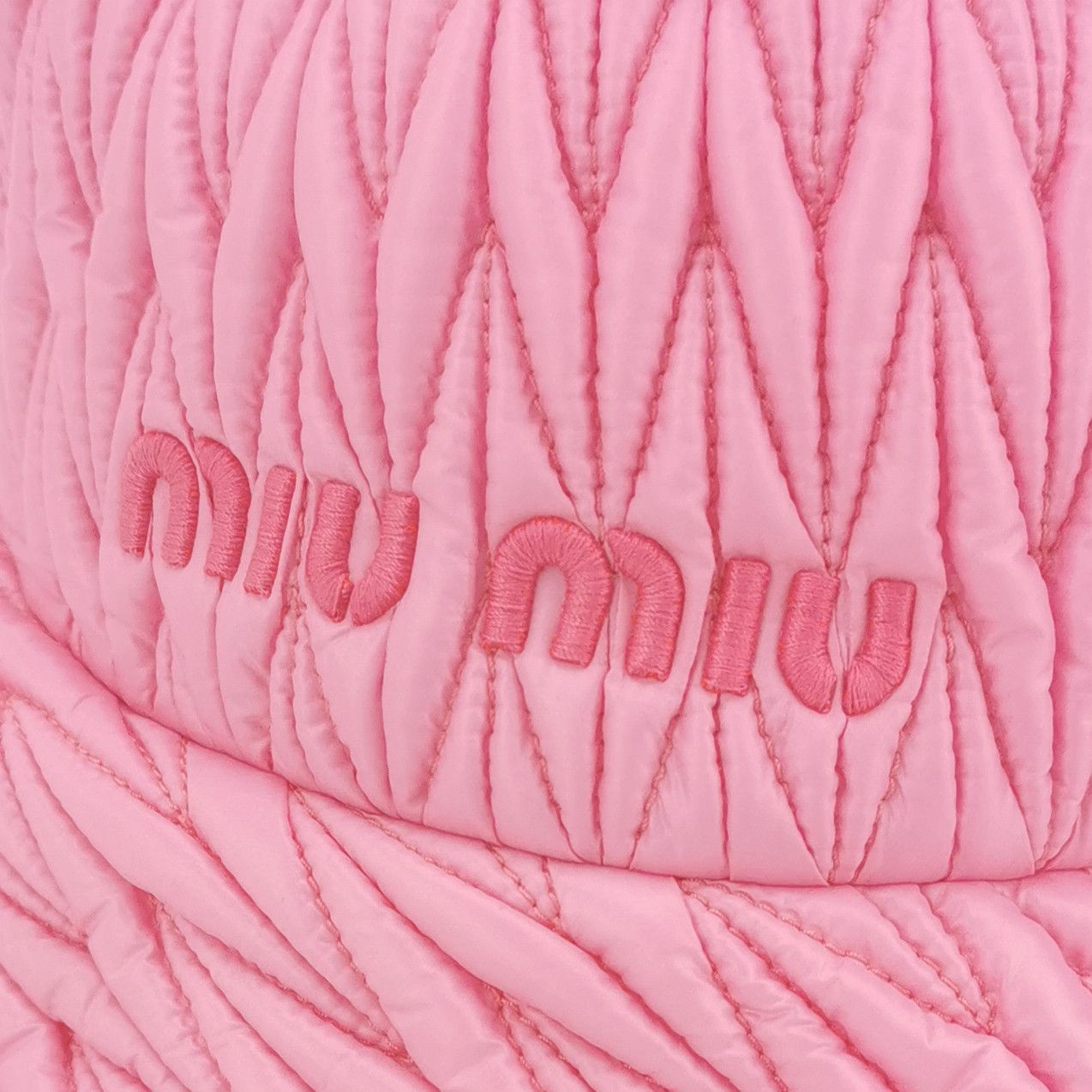 Miu Miu Miu Miu Matelassé Bucket Hat Size S Size ONE SIZE - 4 Thumbnail