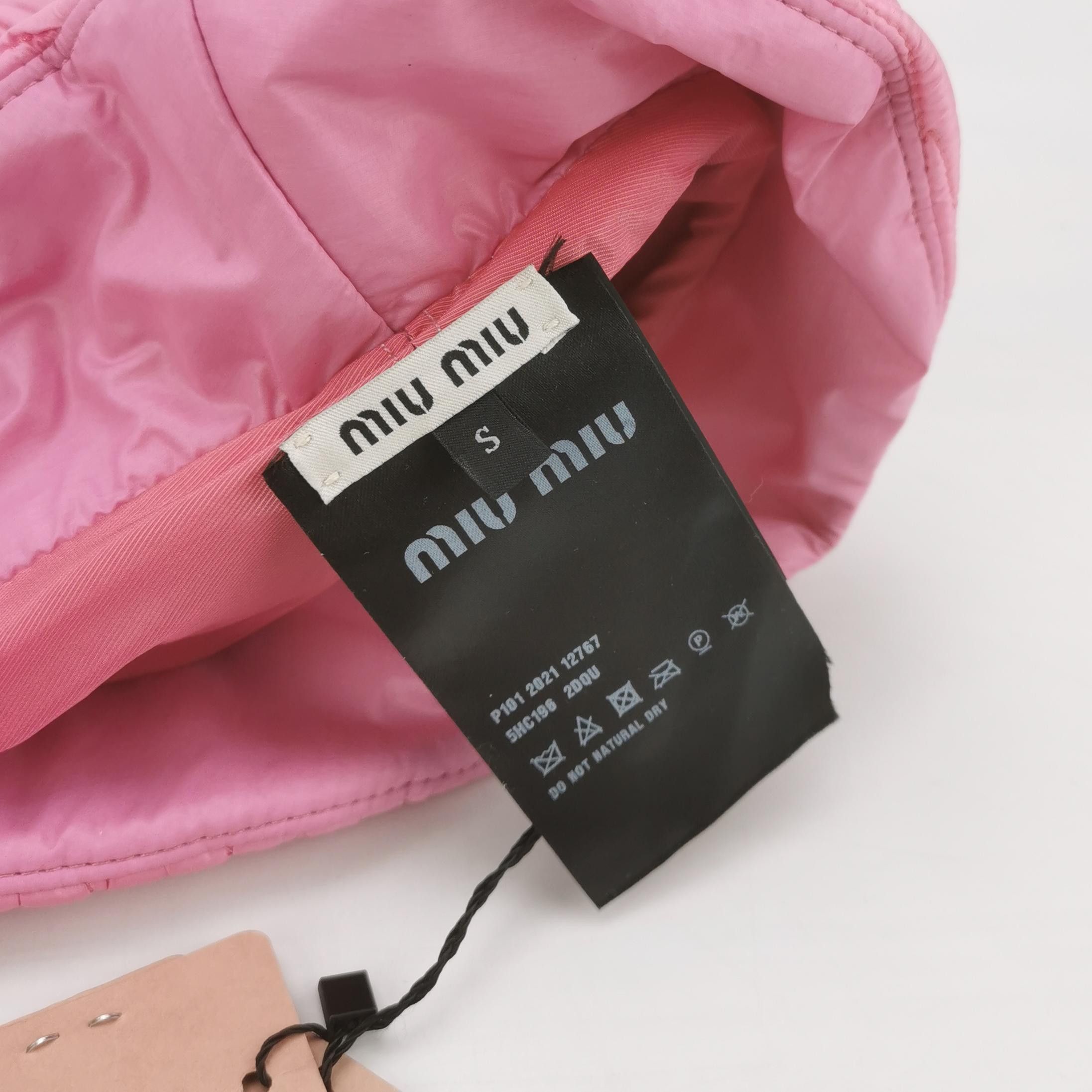Miu Miu Miu Miu Matelassé Bucket Hat Size S Size ONE SIZE - 5 Thumbnail