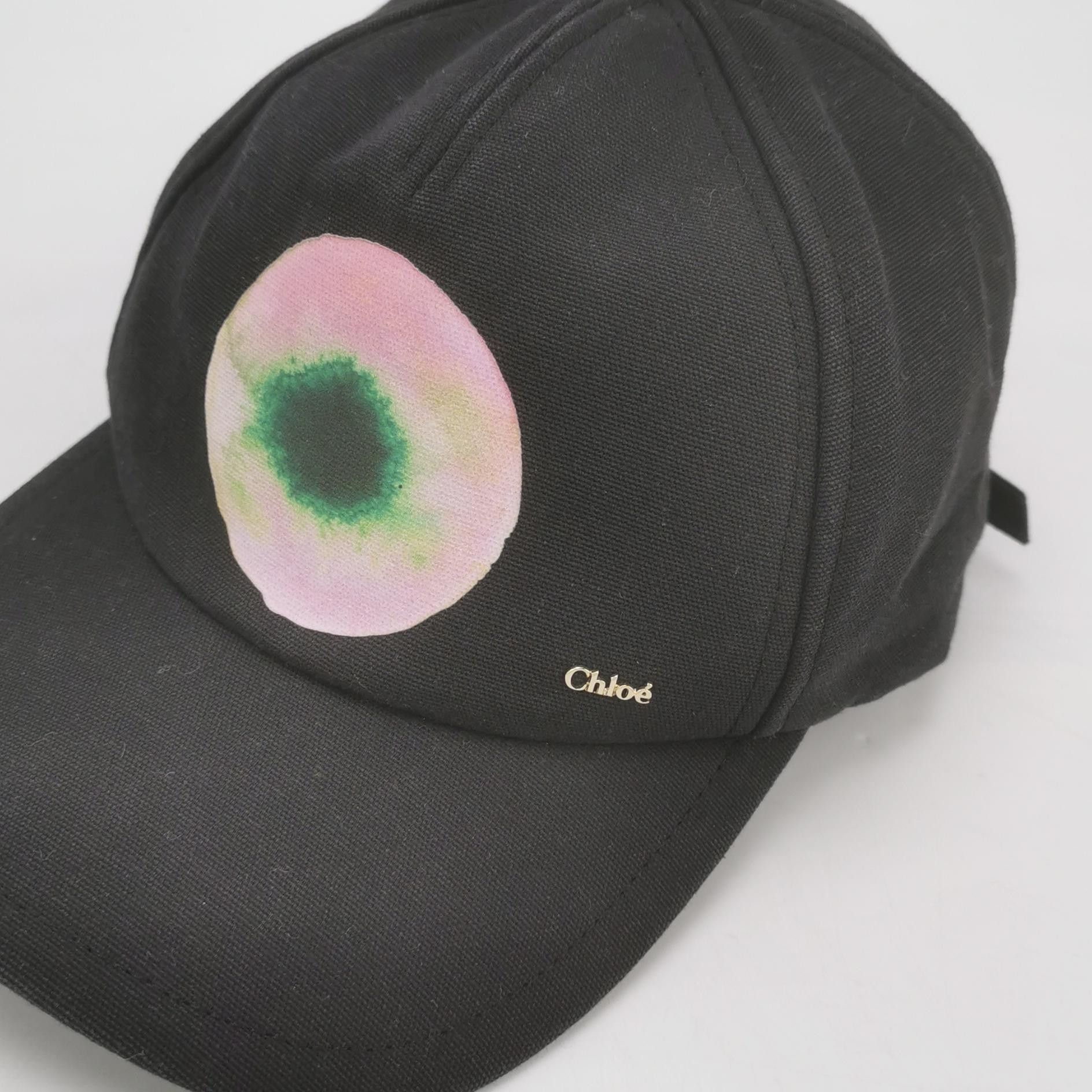 Chloe Chloé Eye Print Baseball Cap One Size Size ONE SIZE - 4 Thumbnail