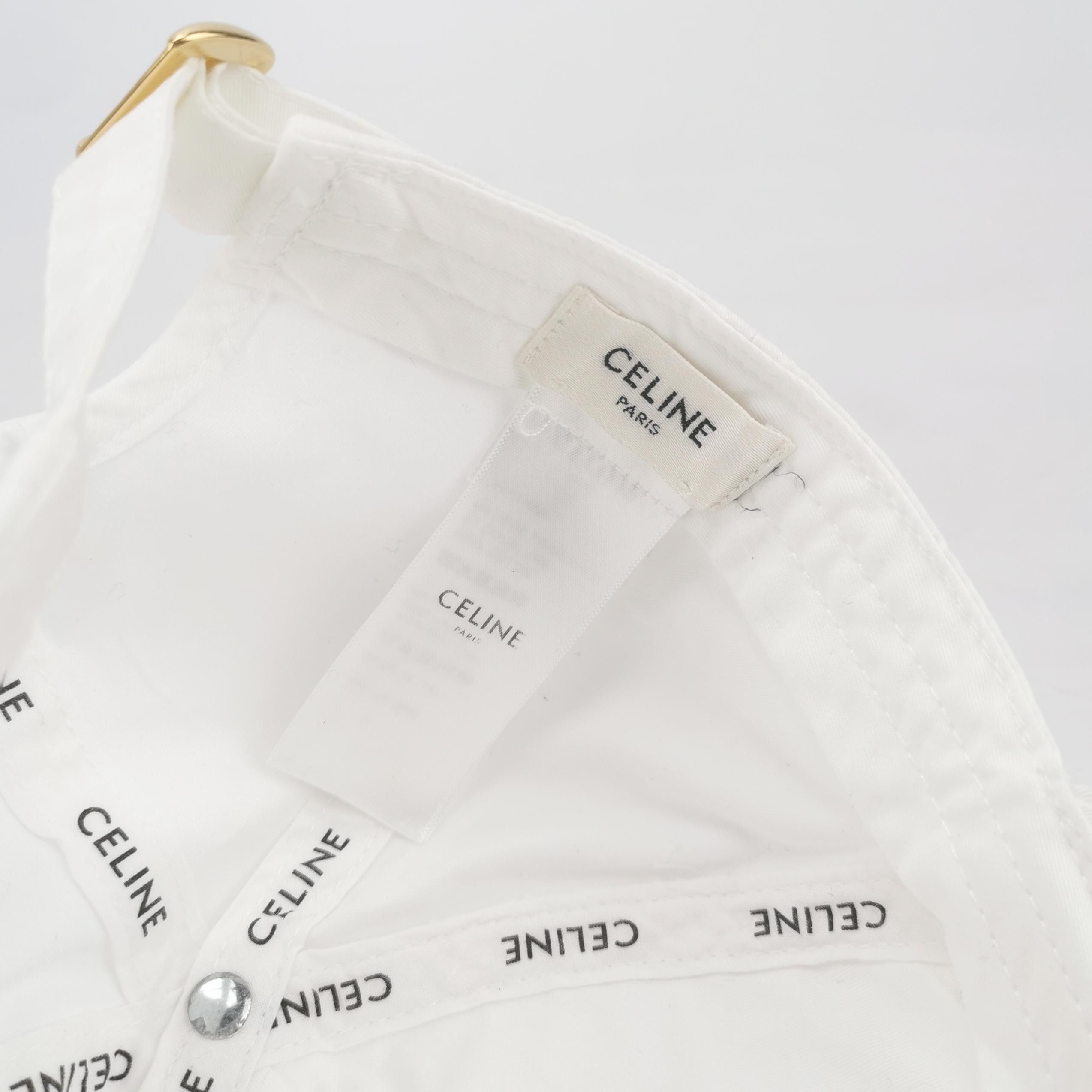 Celine Celine Sequined C Logo Baseball Cap Size ONE SIZE - 6 Thumbnail